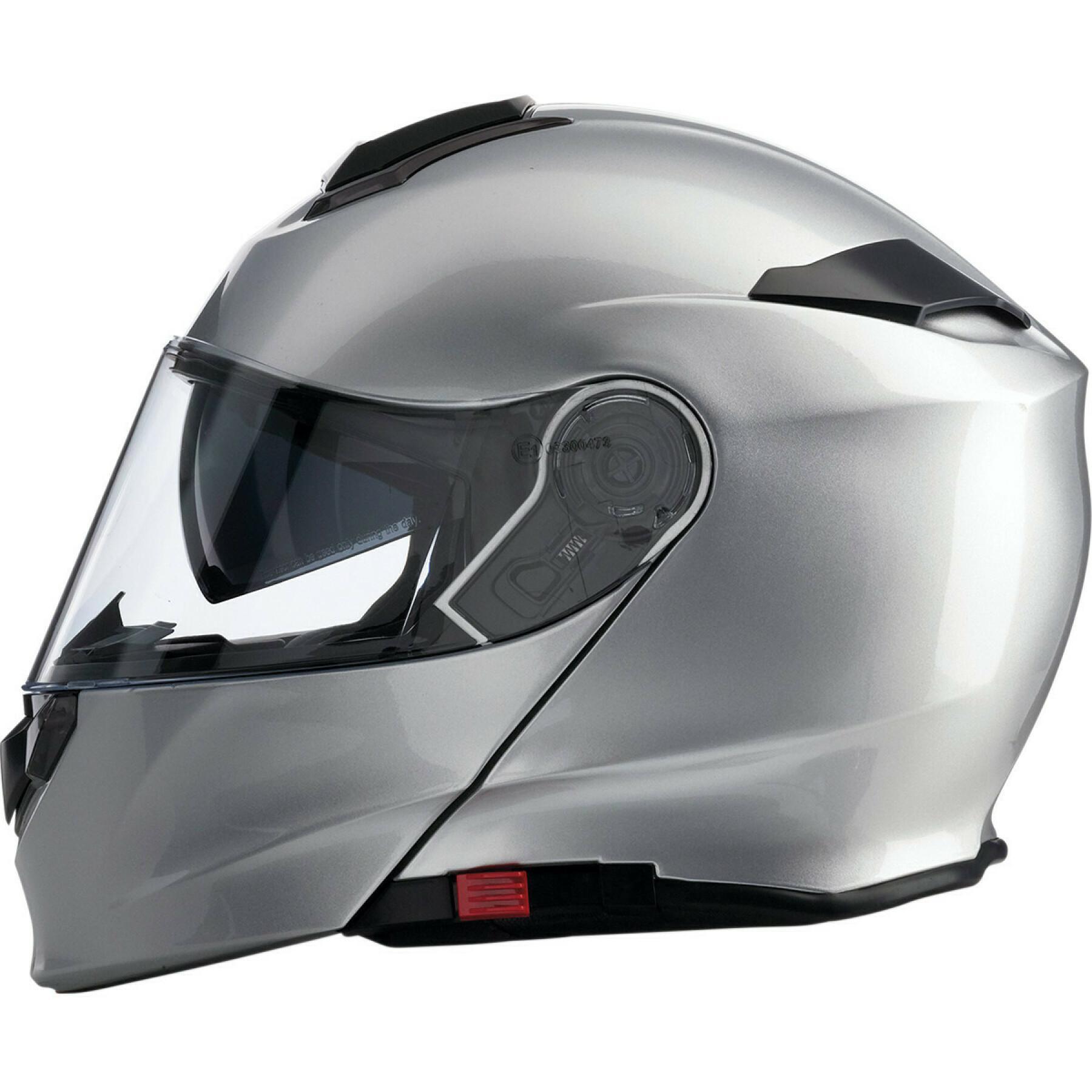 Full face motorcycle helmet Z1R solaris silver