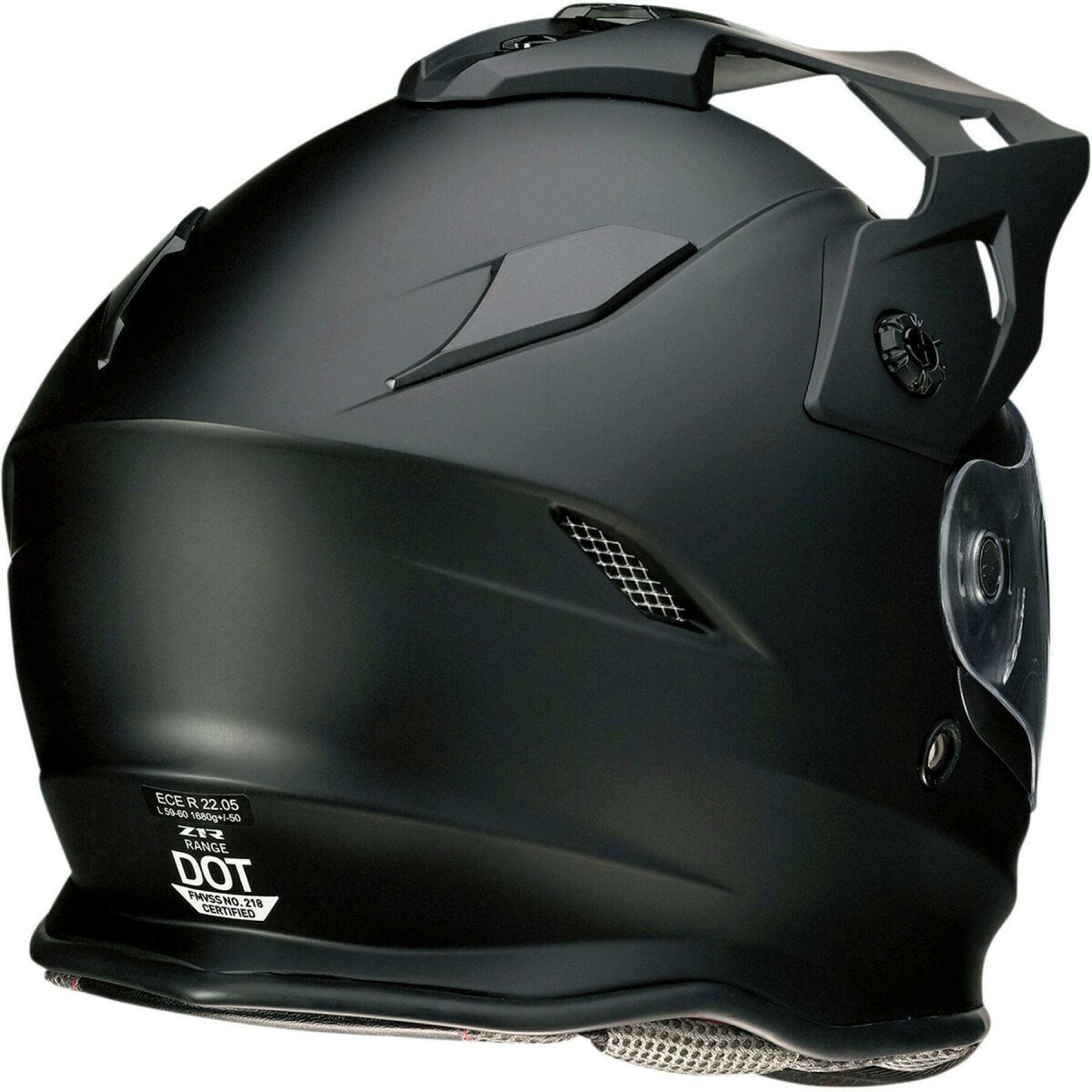 Modular motorcycle helmet Z1R range flt black