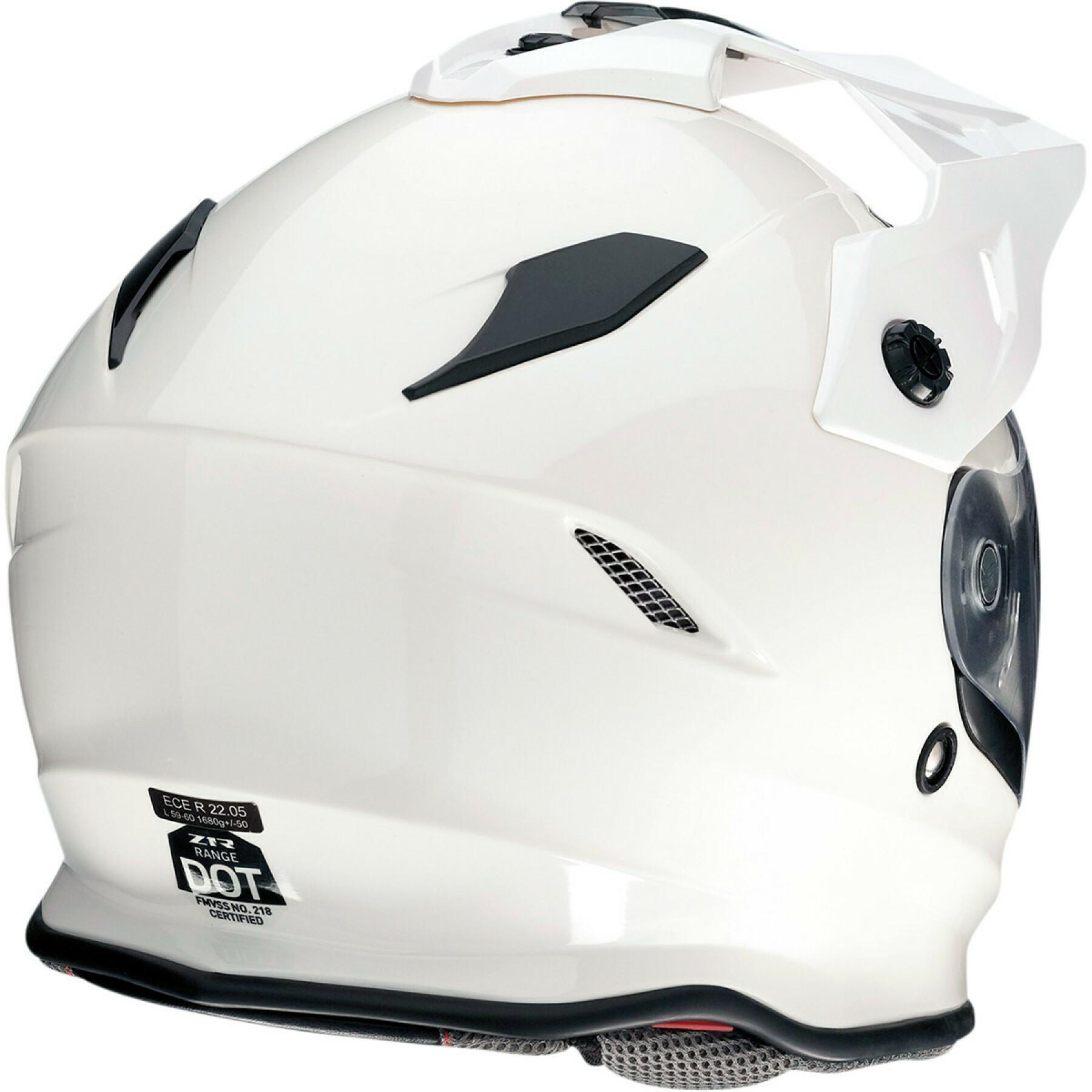 Modular motorcycle helmet Z1R range white