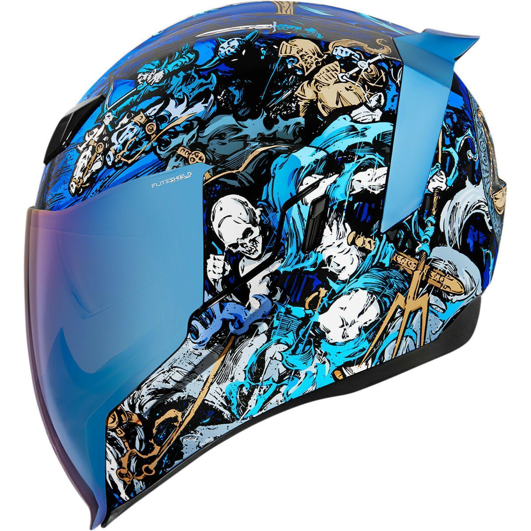 Full face motorcycle helmet 4 horsement Icon airflite™