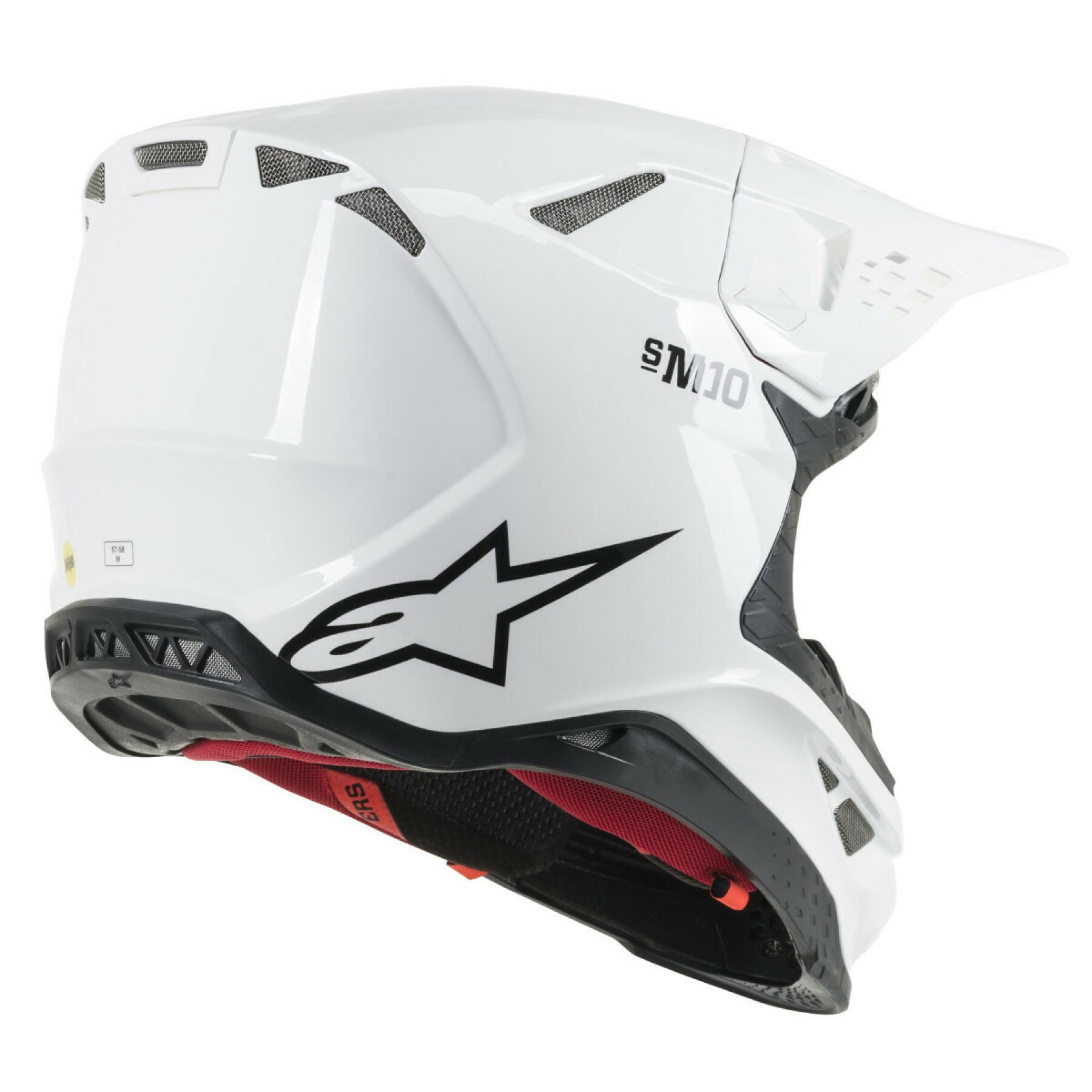 Motorcycle helmet Alpinestars SM 10 solid