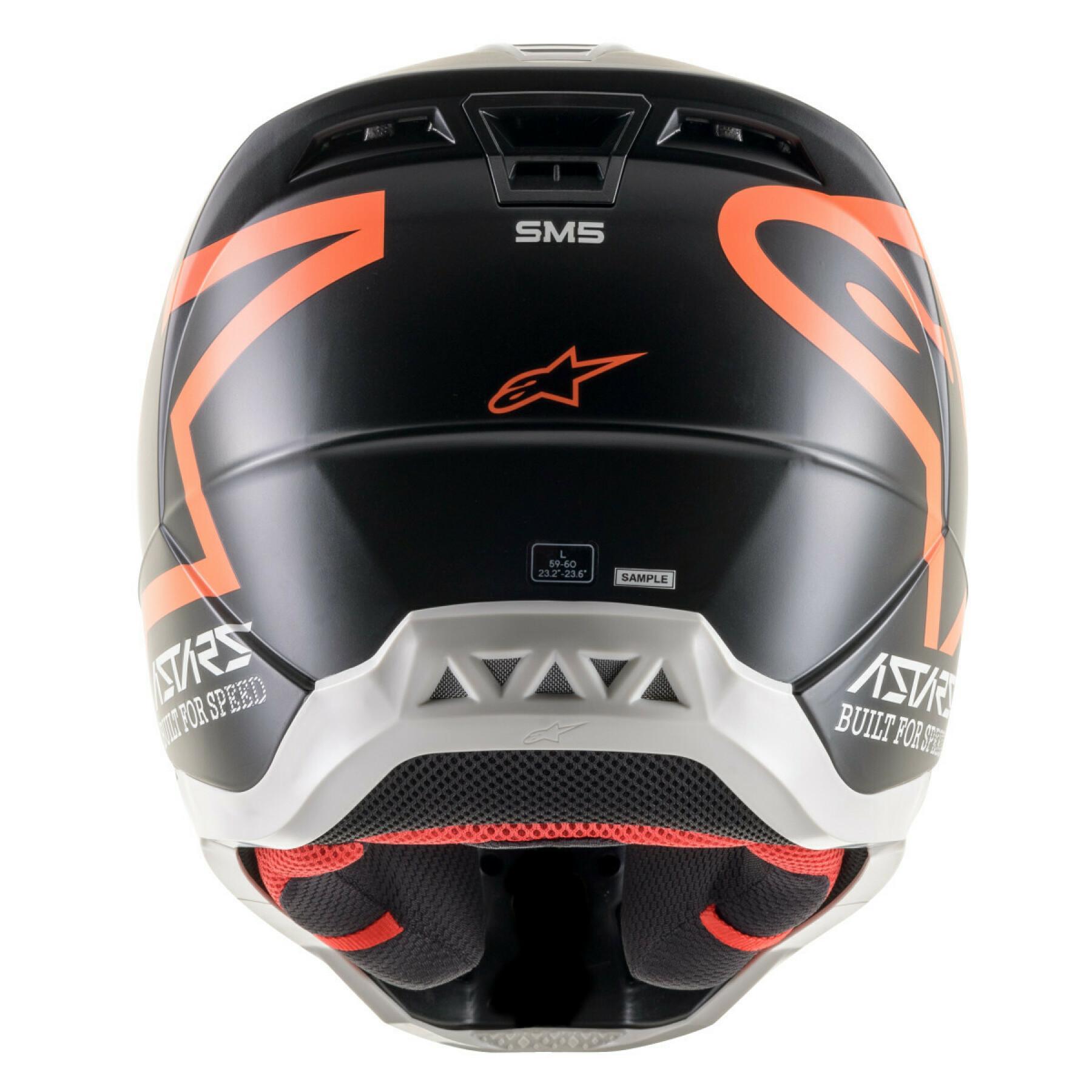 Motorcycle helmet Alpinestars SM5 comps bofl