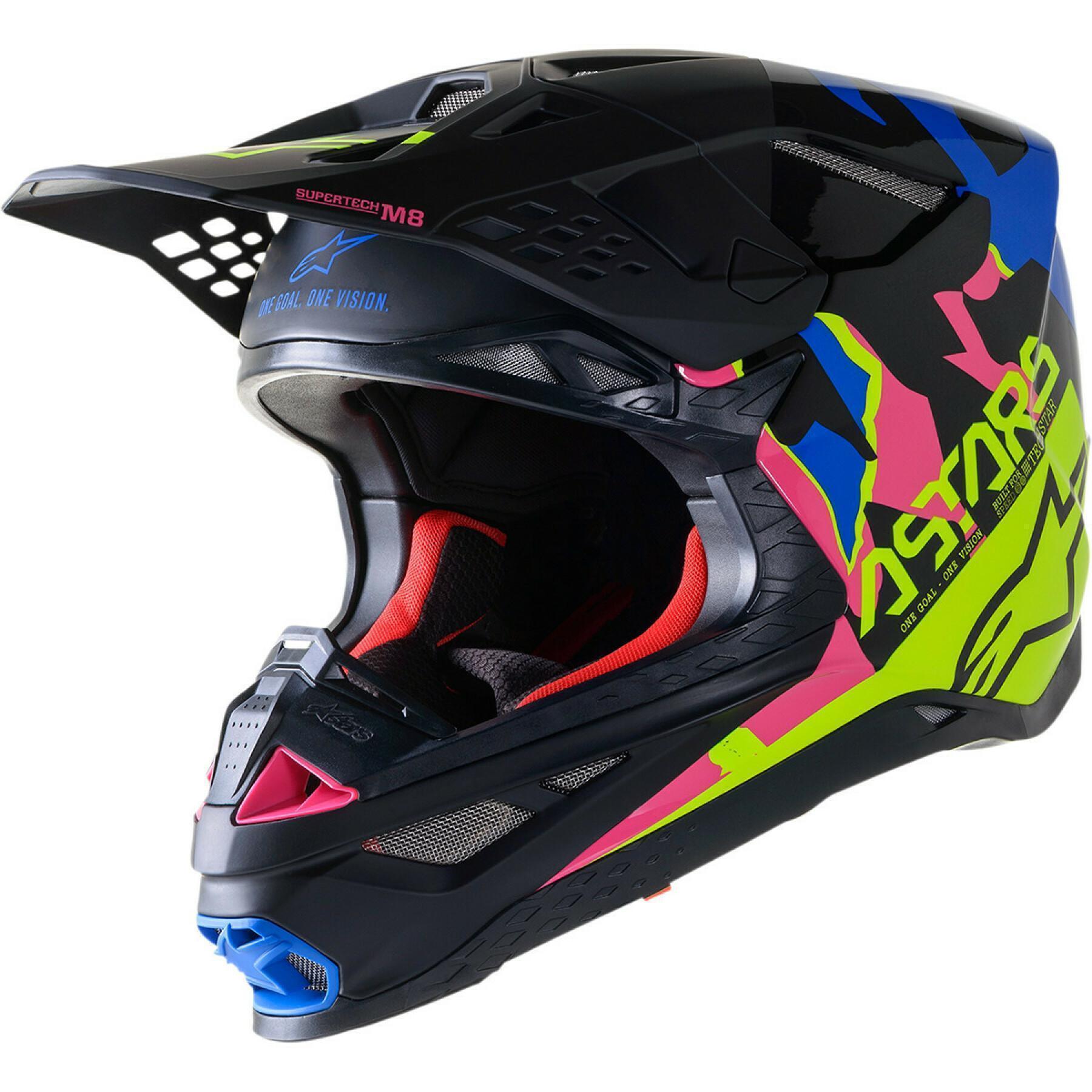 Motorcycle helmet Alpinestars SM8 echo