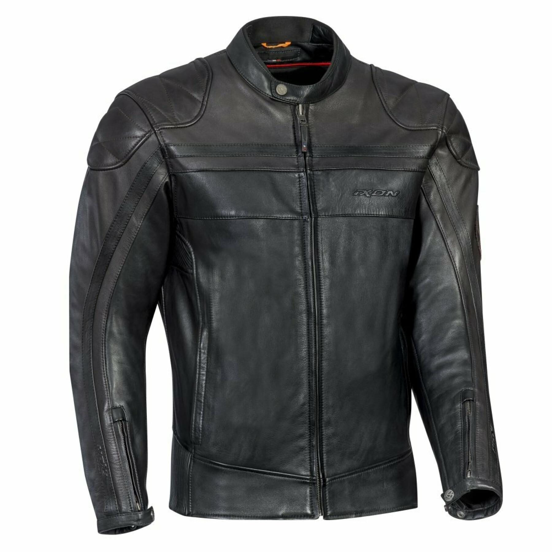 Leather motorcycle jacket Ixon pioneer