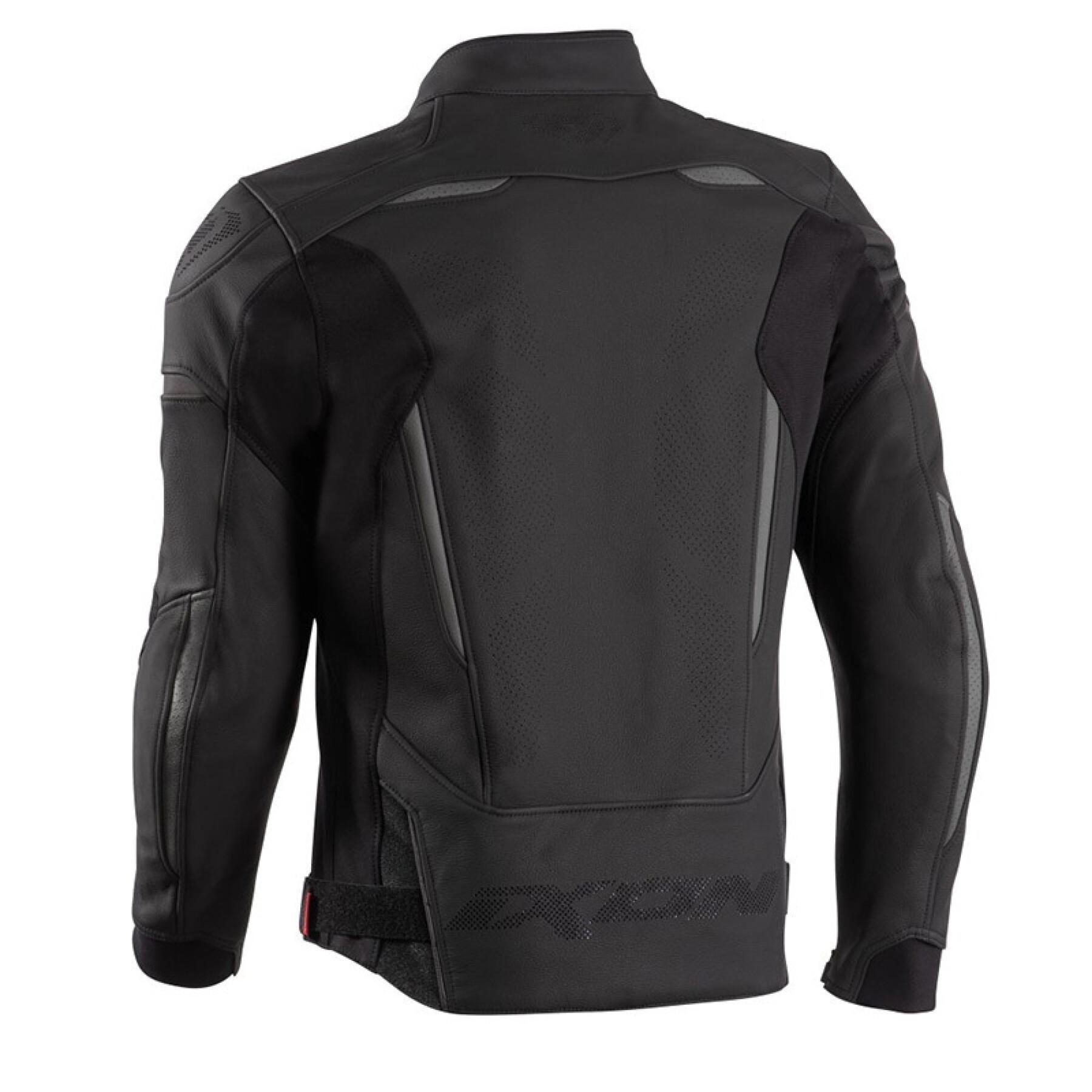 Leather motorcycle jacket Ixon ceros