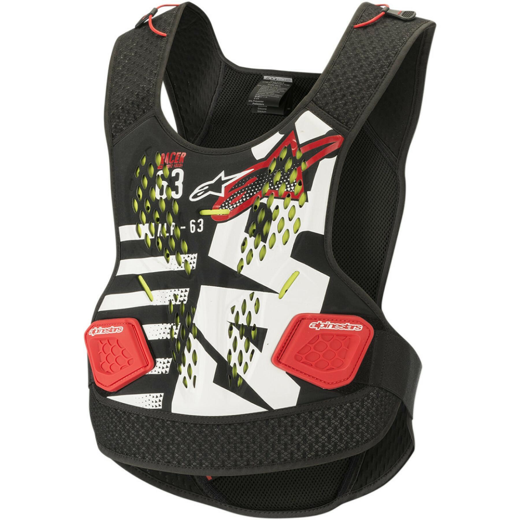 Stone guard motorcycle cross Alpinestars roost guard sequence