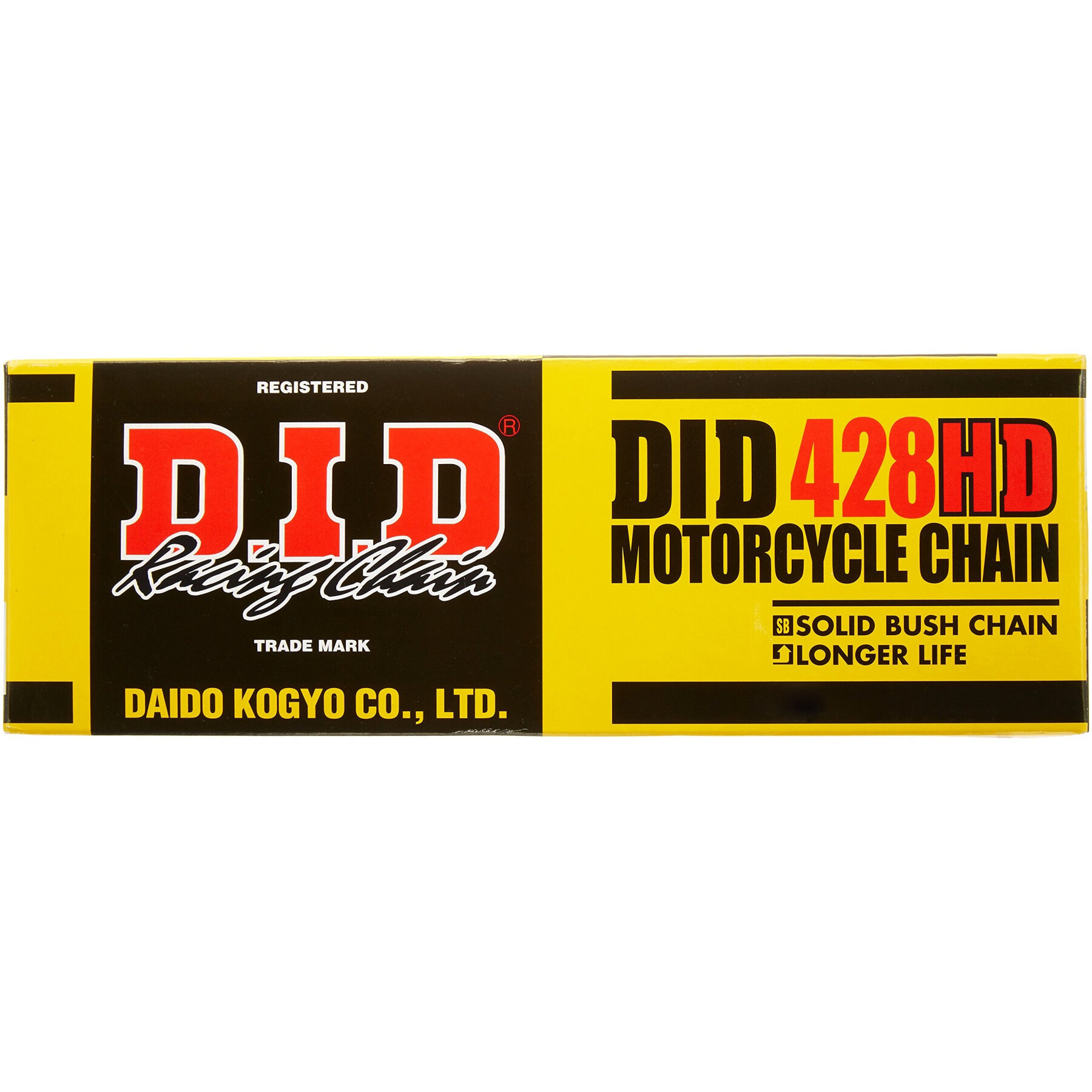 Motorcycle roller chain D.I.D 428Hd(B&B) X 136 Mail. Rj