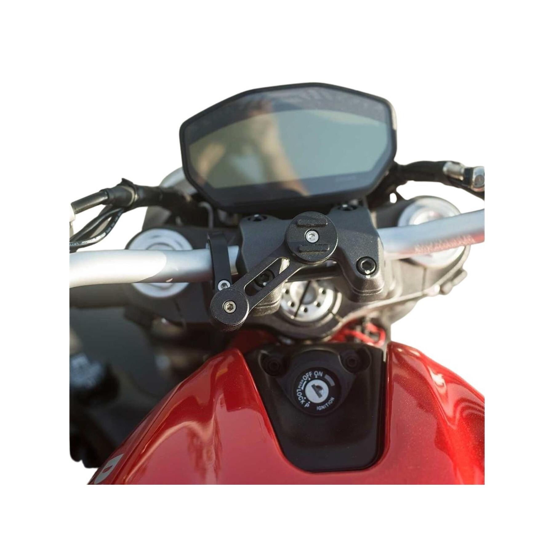 Motorcycle smartphone holder Sp-Connect Pack Complet Sp-Connect Moto Bundle Fixé Sur Guidon Iphone 12 Mini
