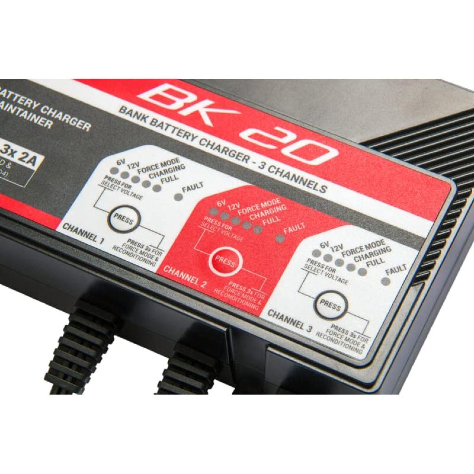Motorcycle battery charger BS Battery BK 20