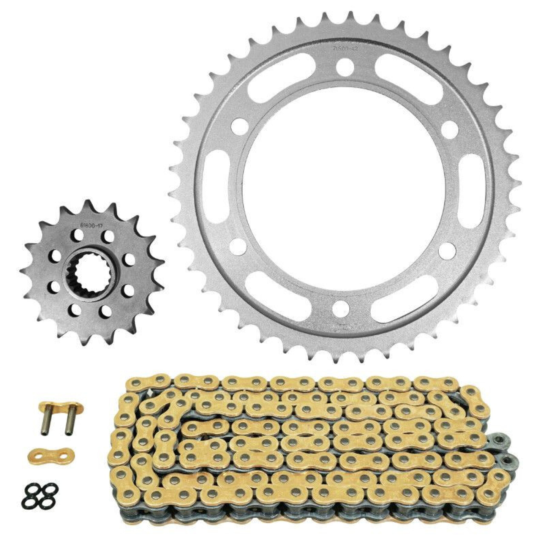 Motorcycle chain kit Afam Ktm 1190 Adventure Abs 2013>2016, R Adventure R Abs 2013>2016 525