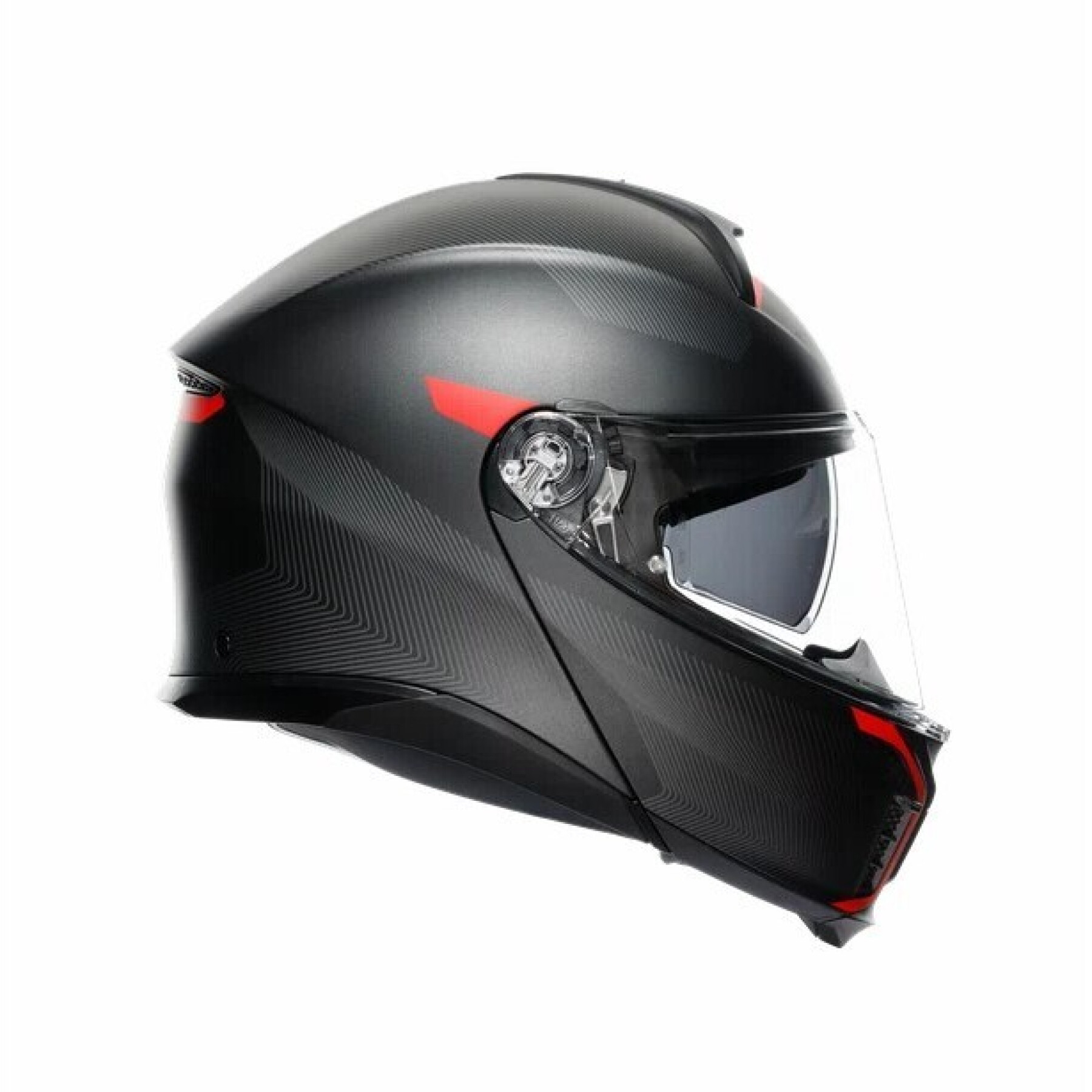 Modular motorcycle helmet AGV Tourmodular Multi Frequency Matt Gunmetal