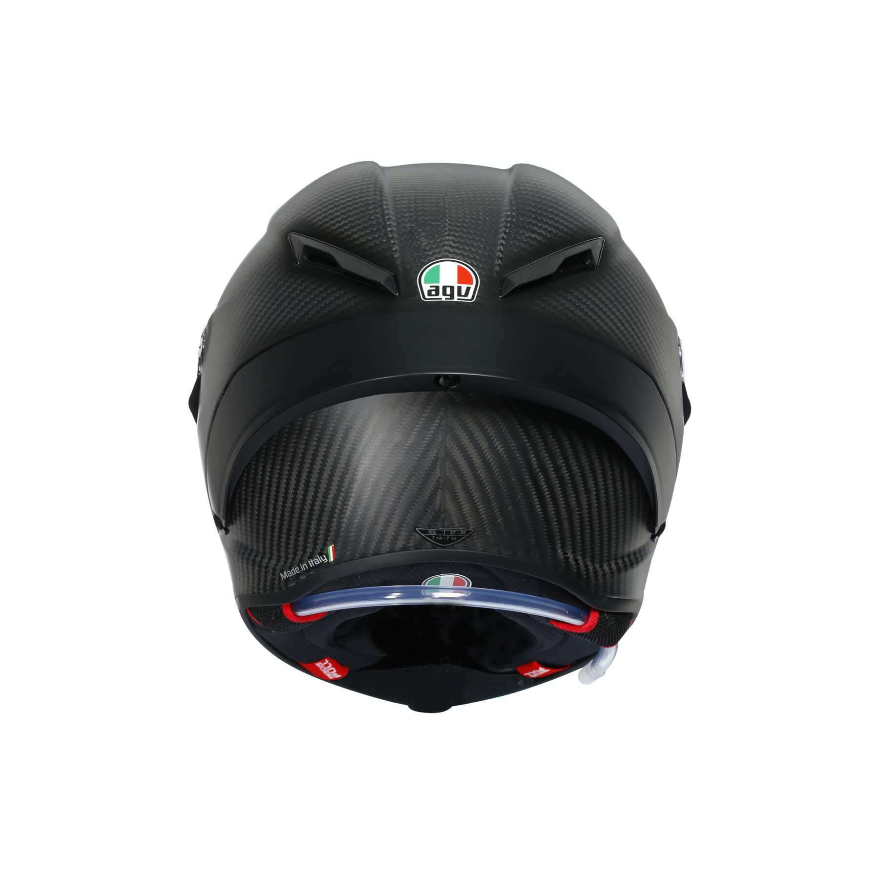 Full face motorcycle helmet AGV Pista GP RR Mono Matt Carbon