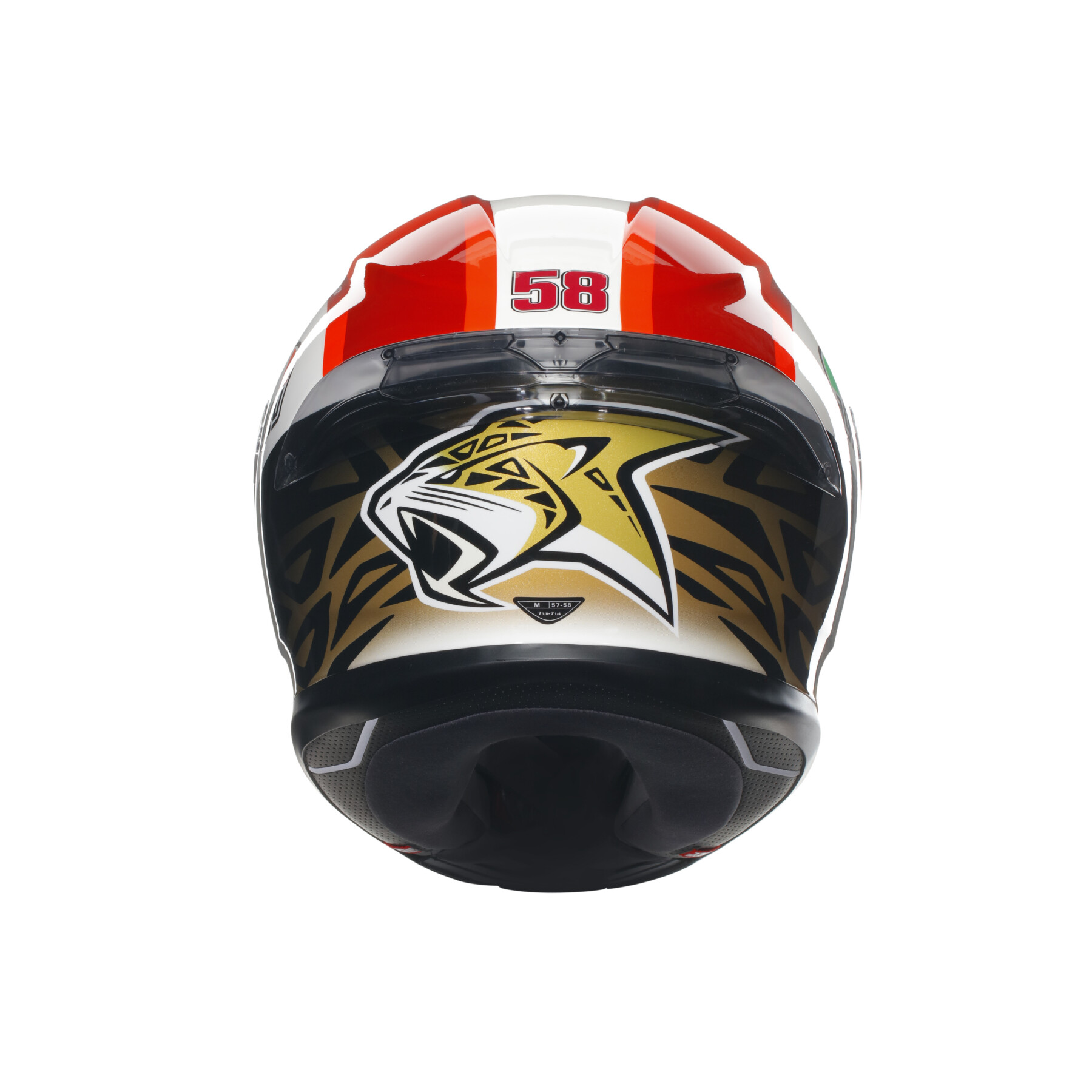 Full face motorcycle helmet AGV K6 S Sic58