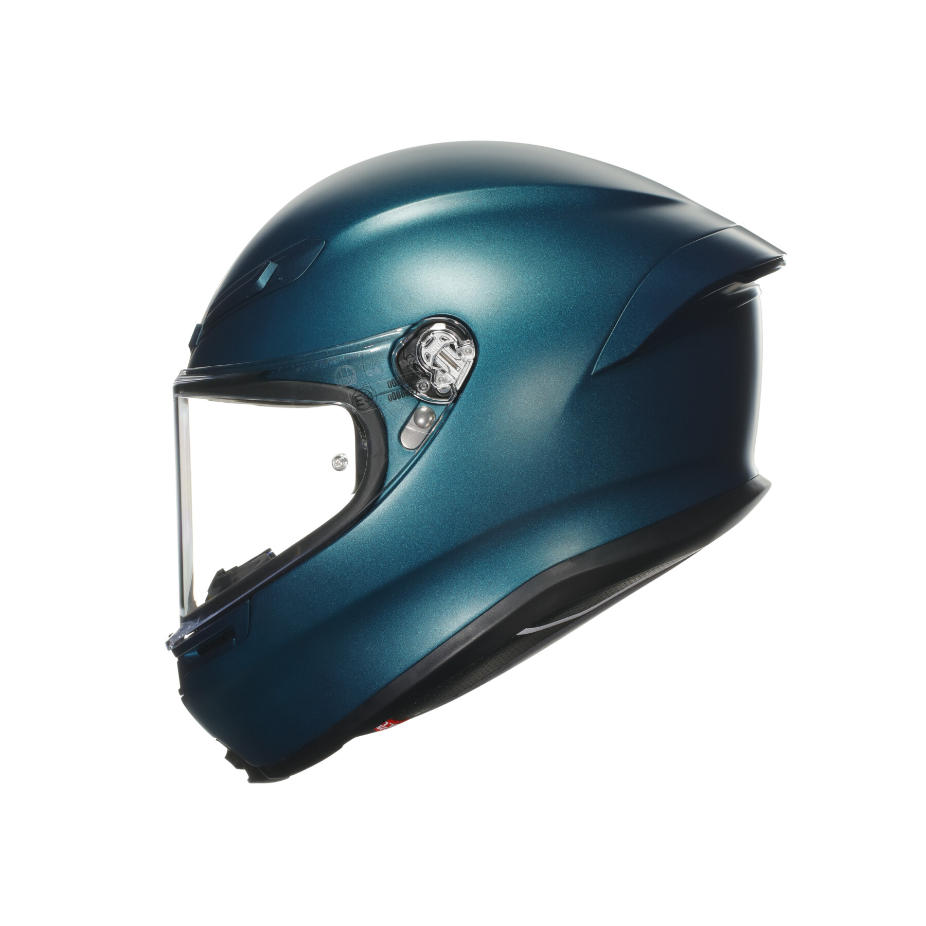 Full face motorcycle helmet AGV K6 S Petrolio Matt
