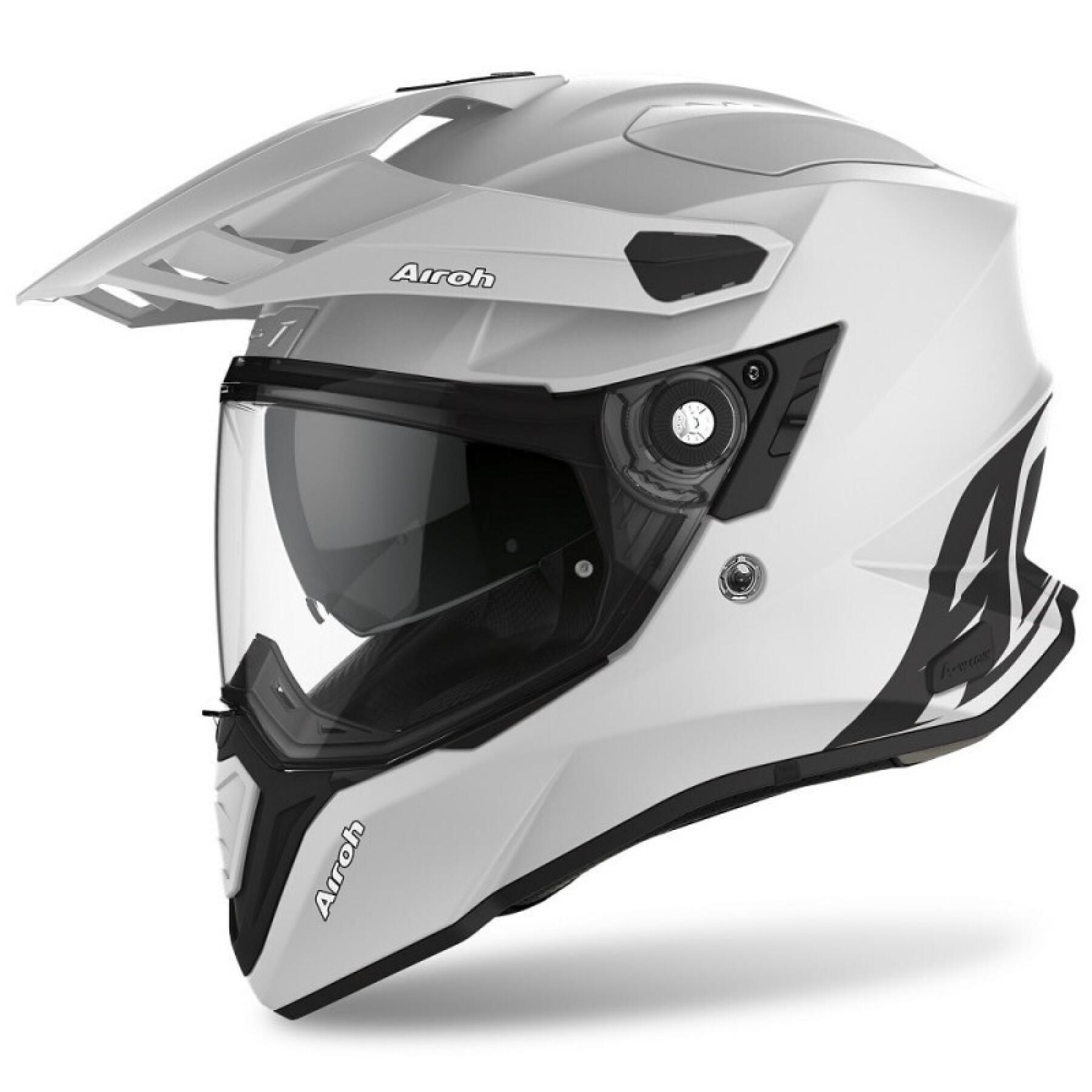 Full face motorcycle helmet Airoh Commander concrete