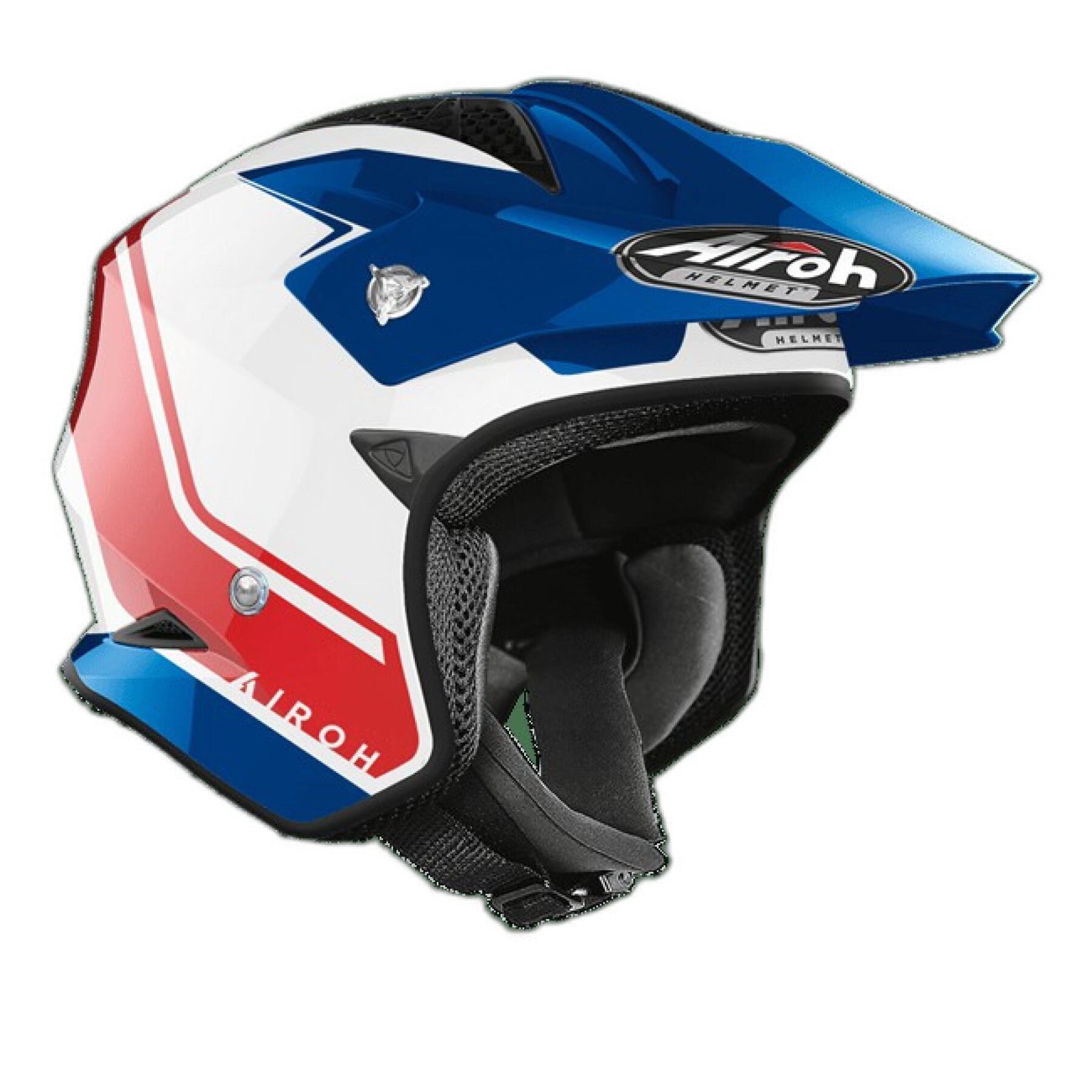 Motorcycle helmet jet Airoh TRR S Ken