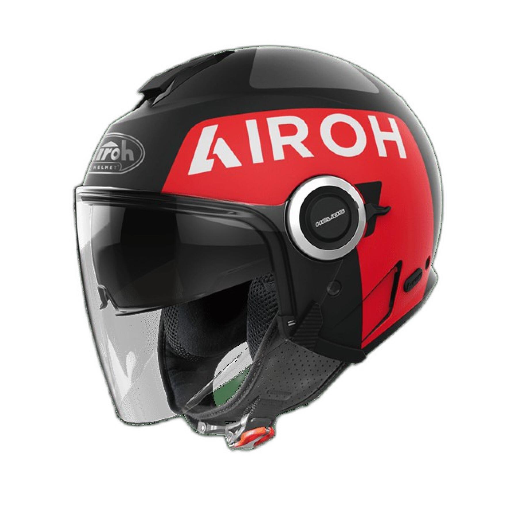 Motorcycle helmet jet Airoh Helios UP