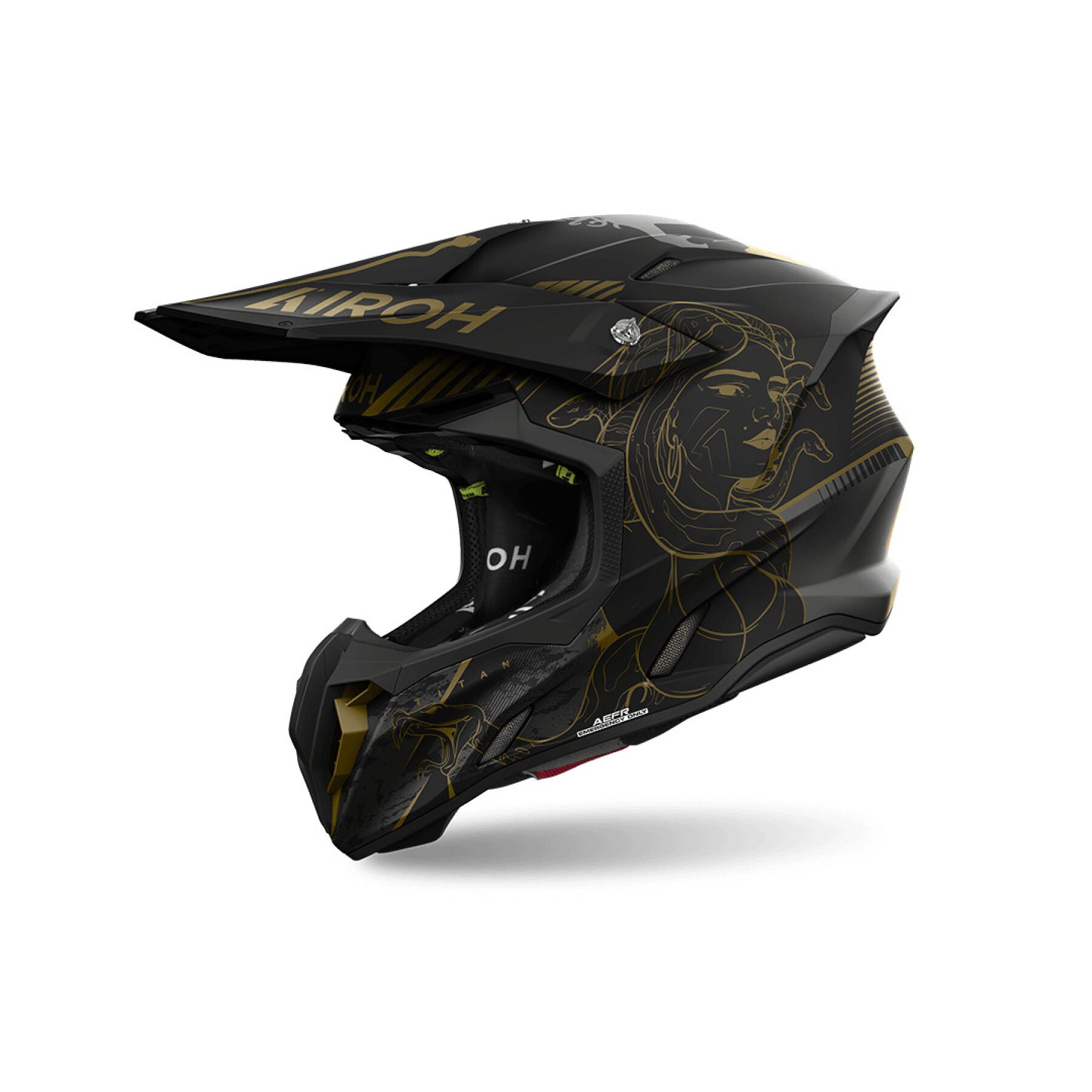 Motorcycle helmet Airoh Twist 3 Titan