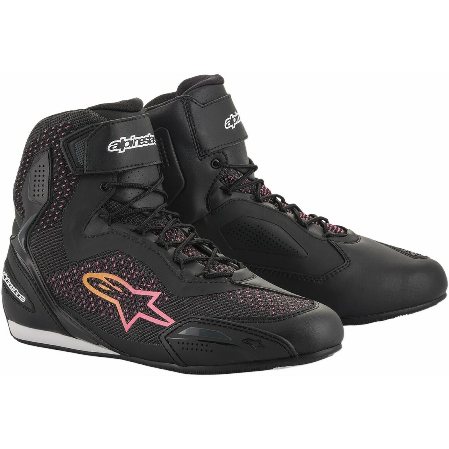 Motorcycle shoes for women Alpinestars 4W Fast3 RK BYP