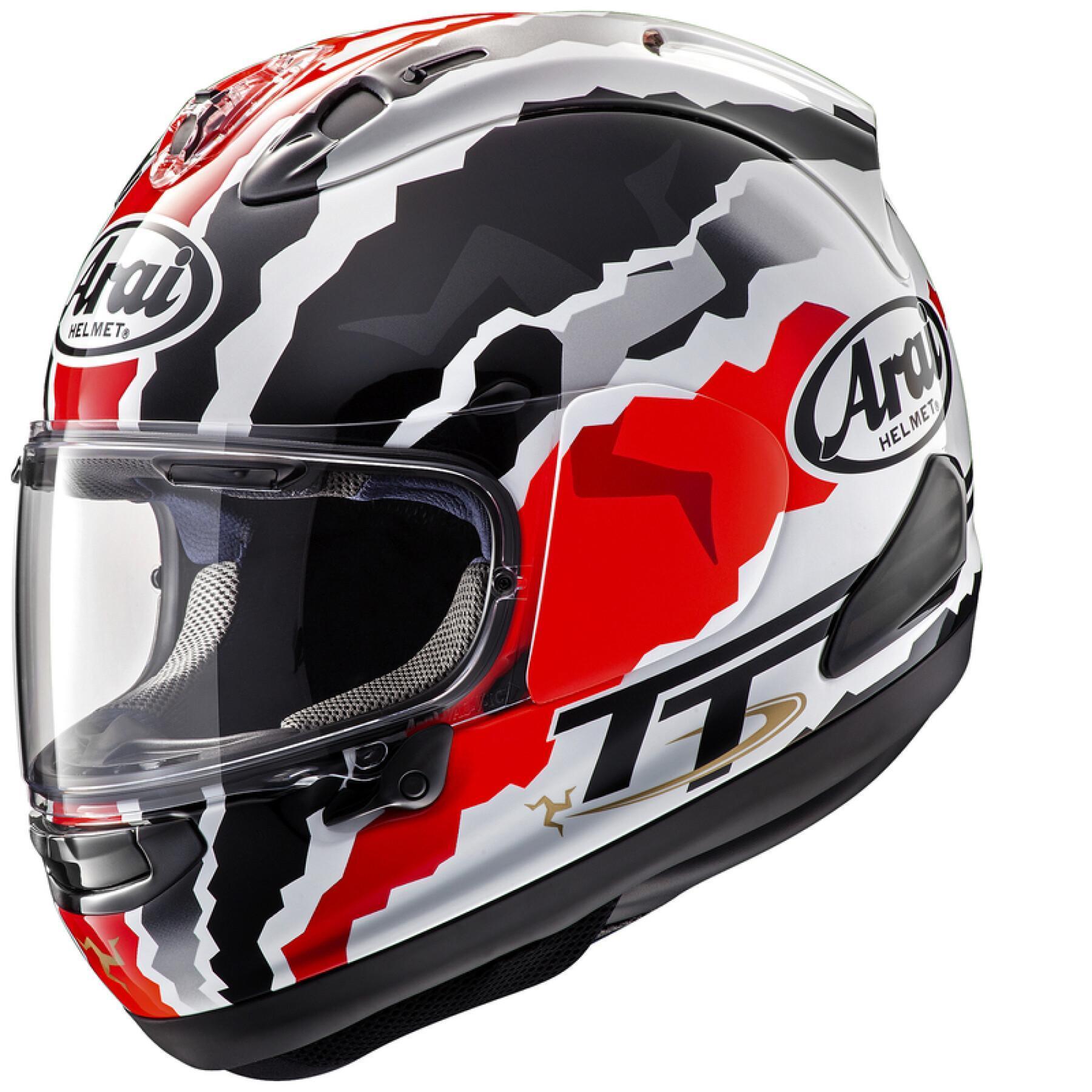 Full face motorcycle helmet Arai RX-7V EVO Doohan TT