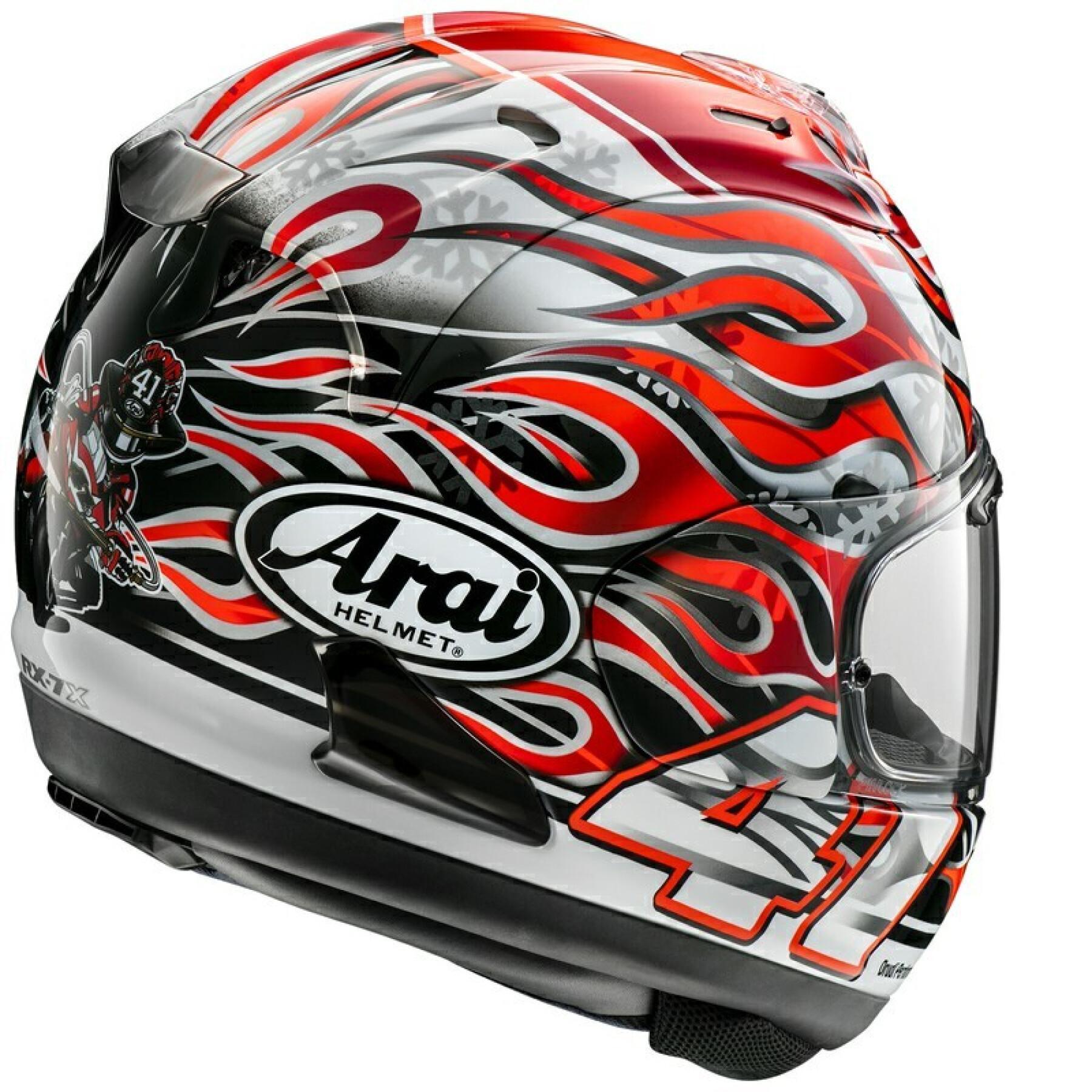 Full face motorcycle helmet Arai RX-7V Evo Haga Replica