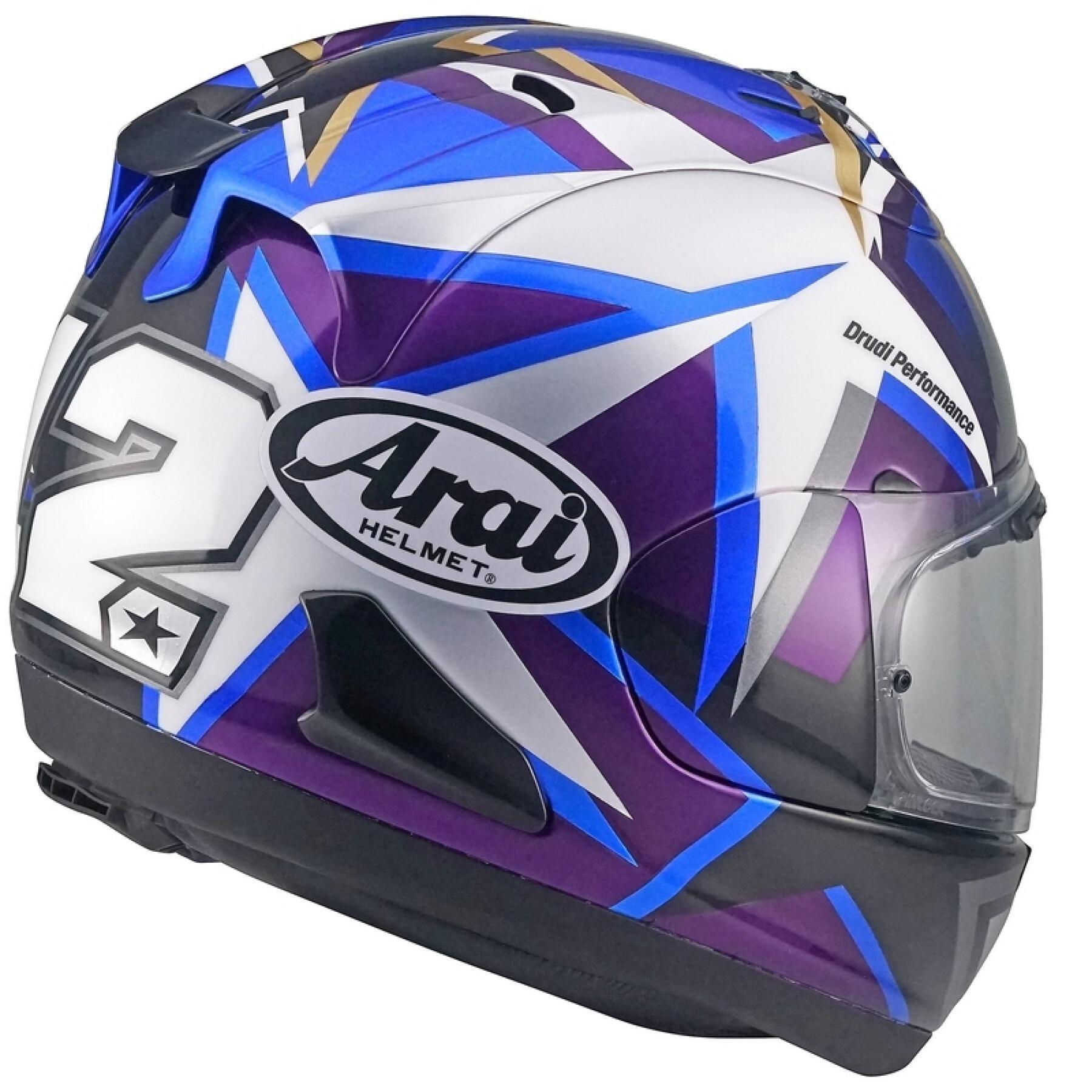 Full face motorcycle helmet Arai RX-7V Evo MVK Stars - Replica