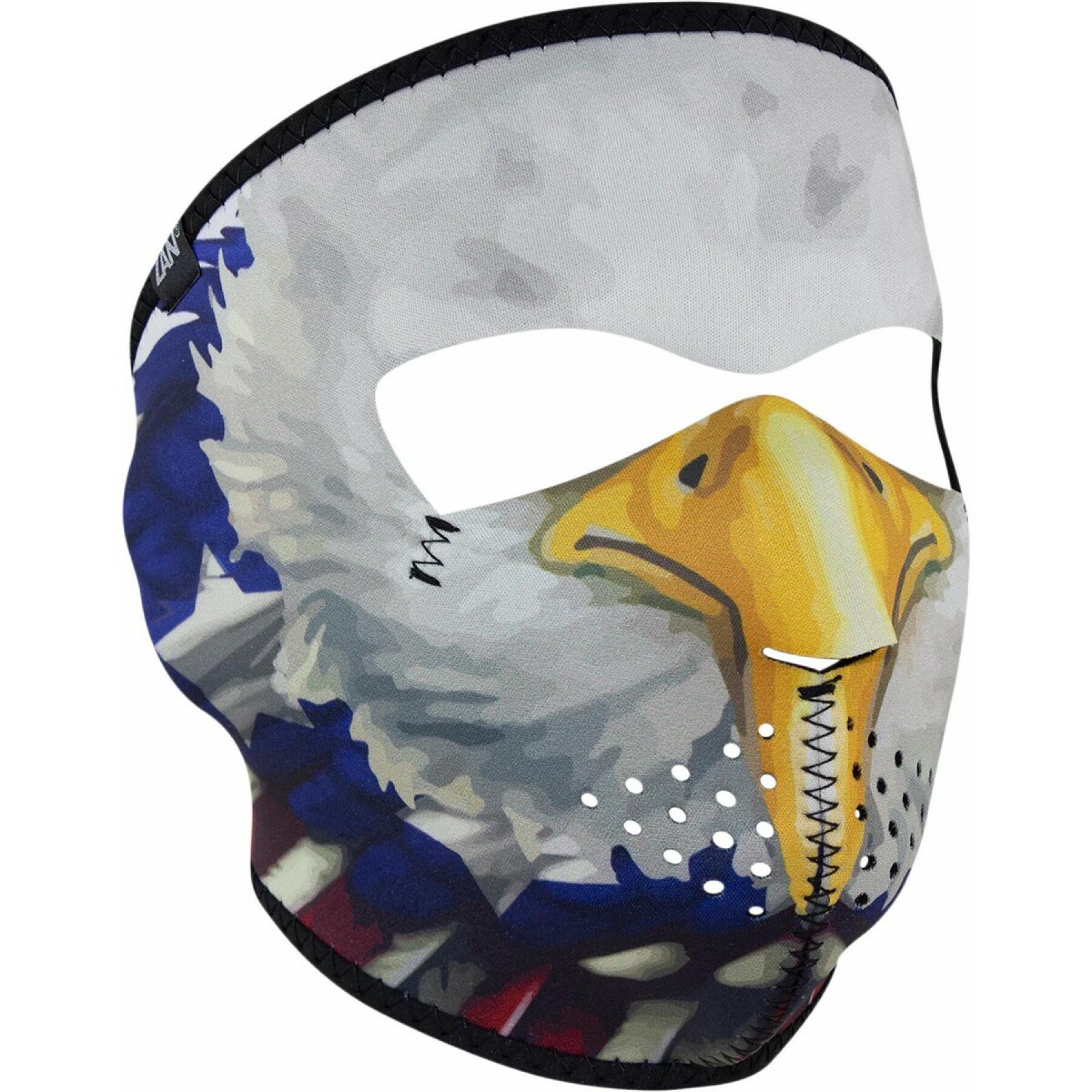 Motorcycle facial balaclava Zan Headgear usa eagle