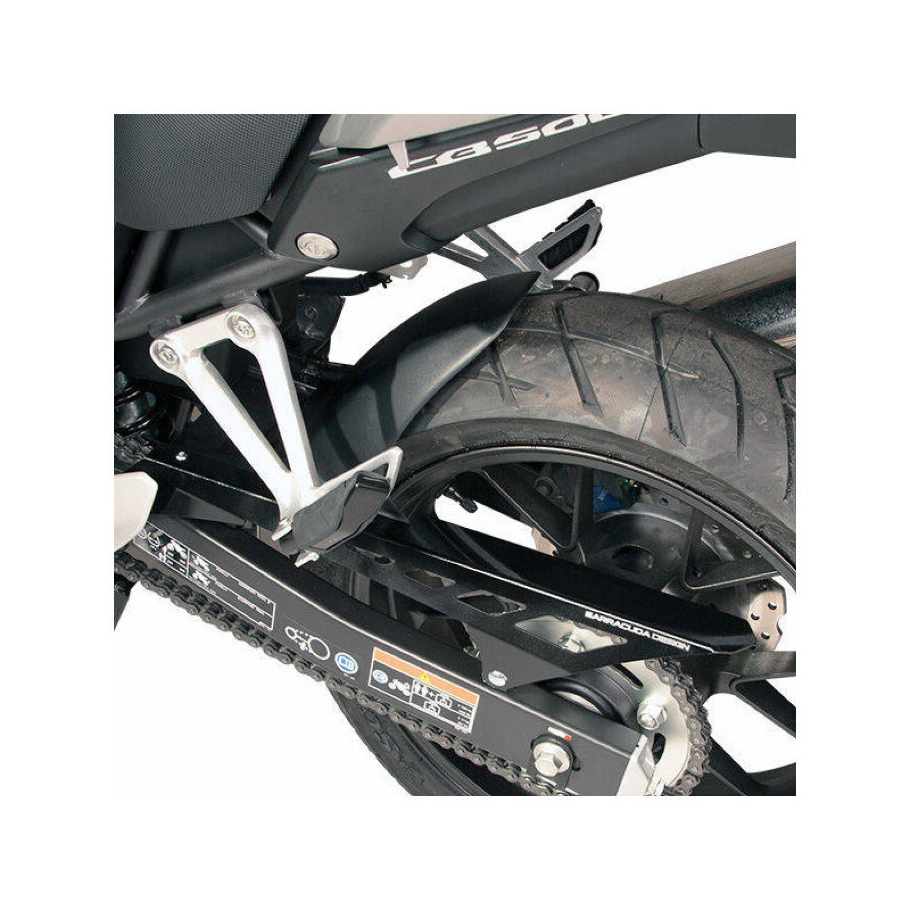 Motorcycle rear mudguards Barracuda Honda Cbr 500r