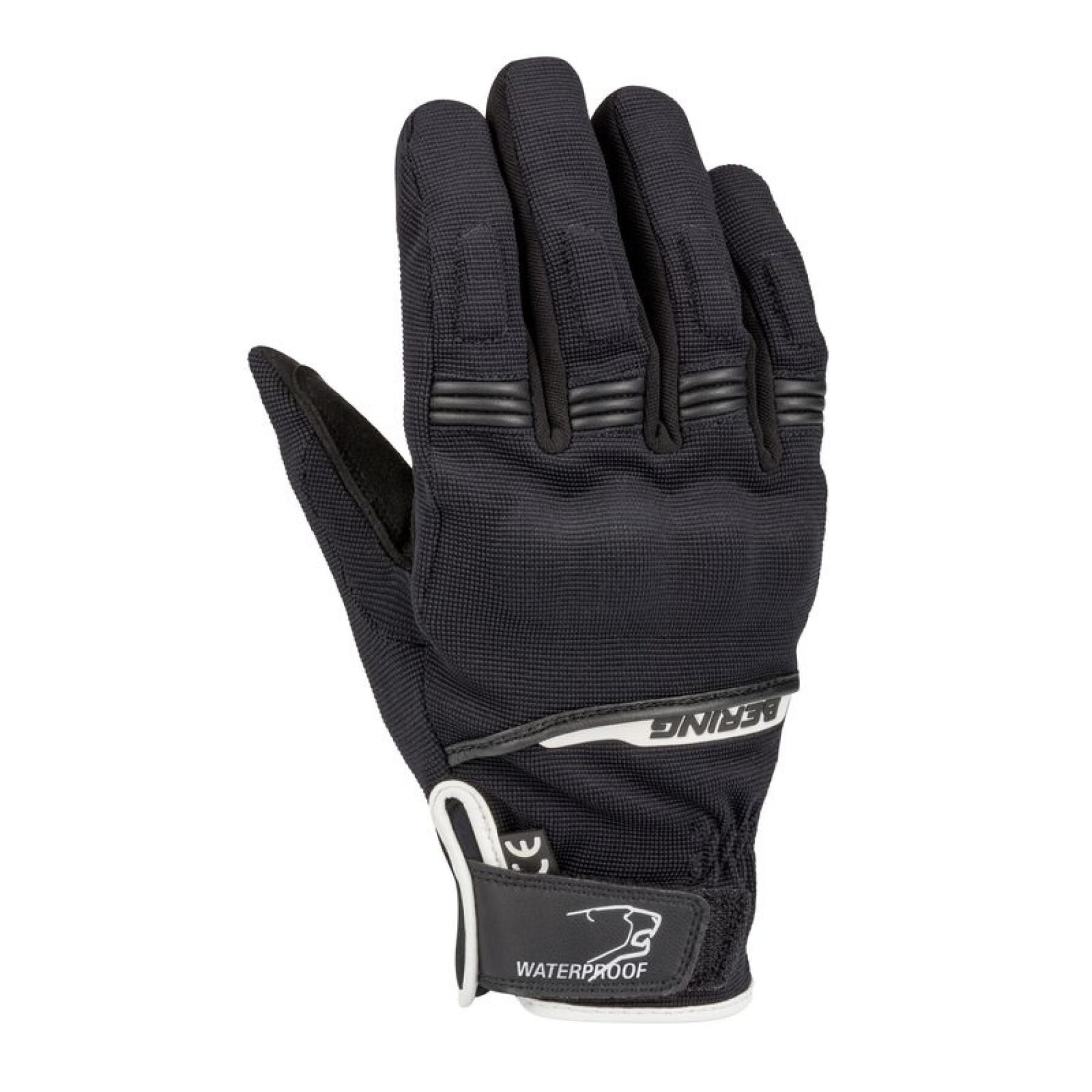 Approved mid-season motorcycle gloves Bering Borneo