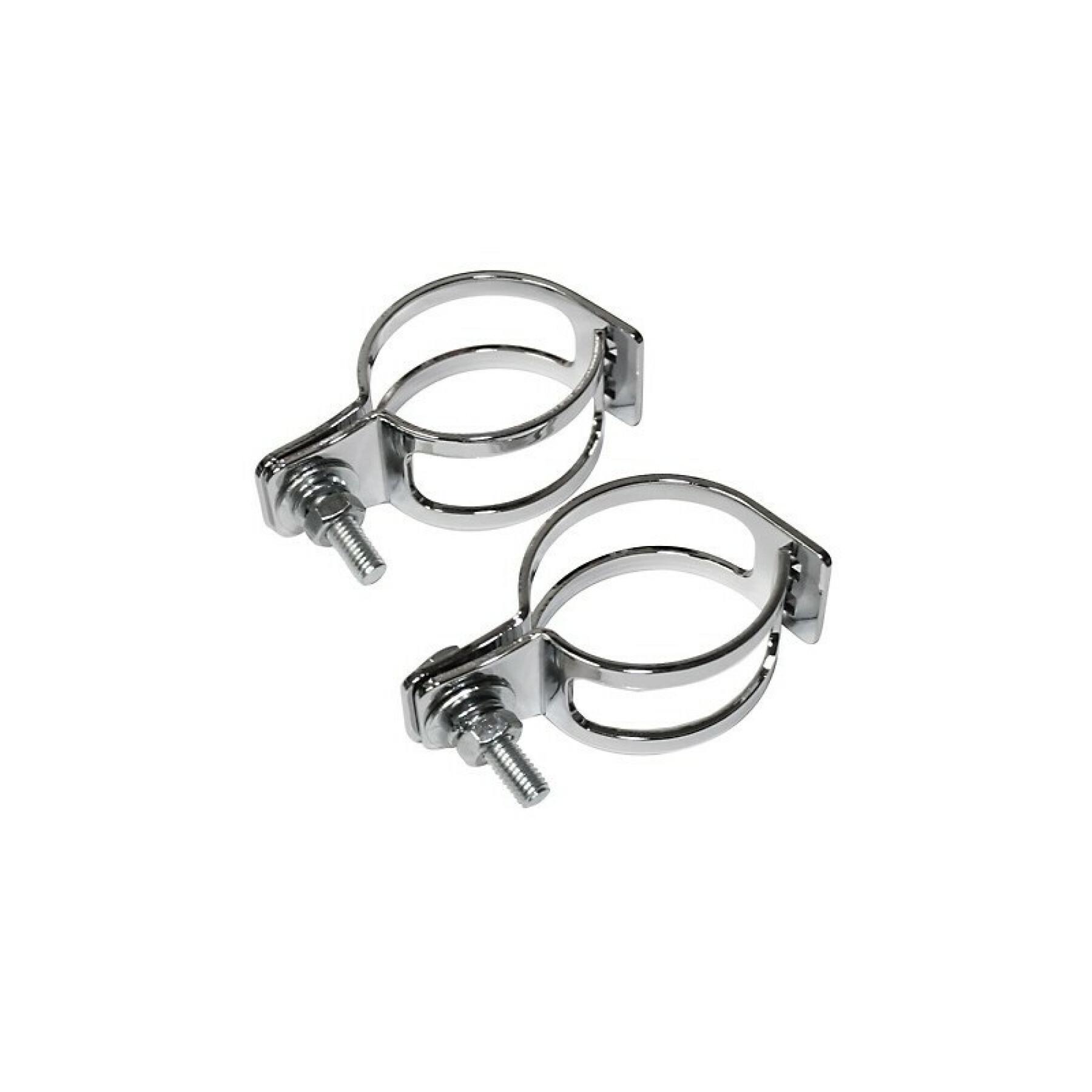 Pair of pipe clamps Brazoline