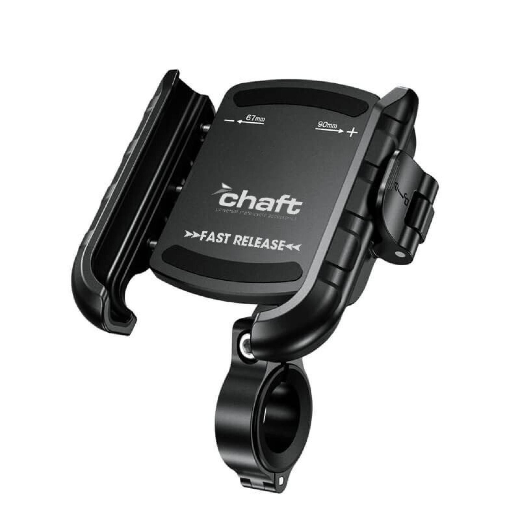 Motorcycle smartphone holder Chaft Fast Release