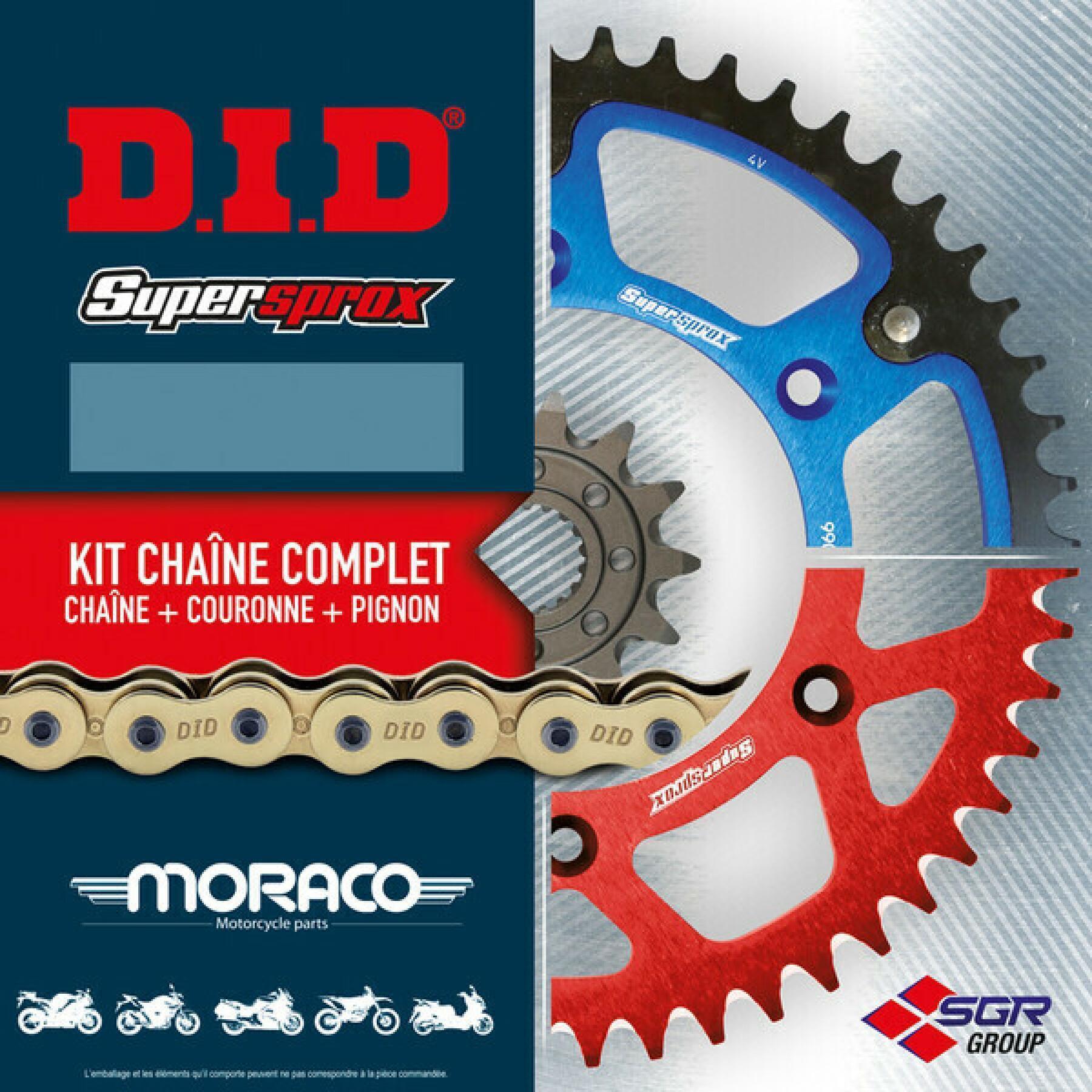 Motorcycle chain kit D.I.D Derbi 50 GPR 98-00