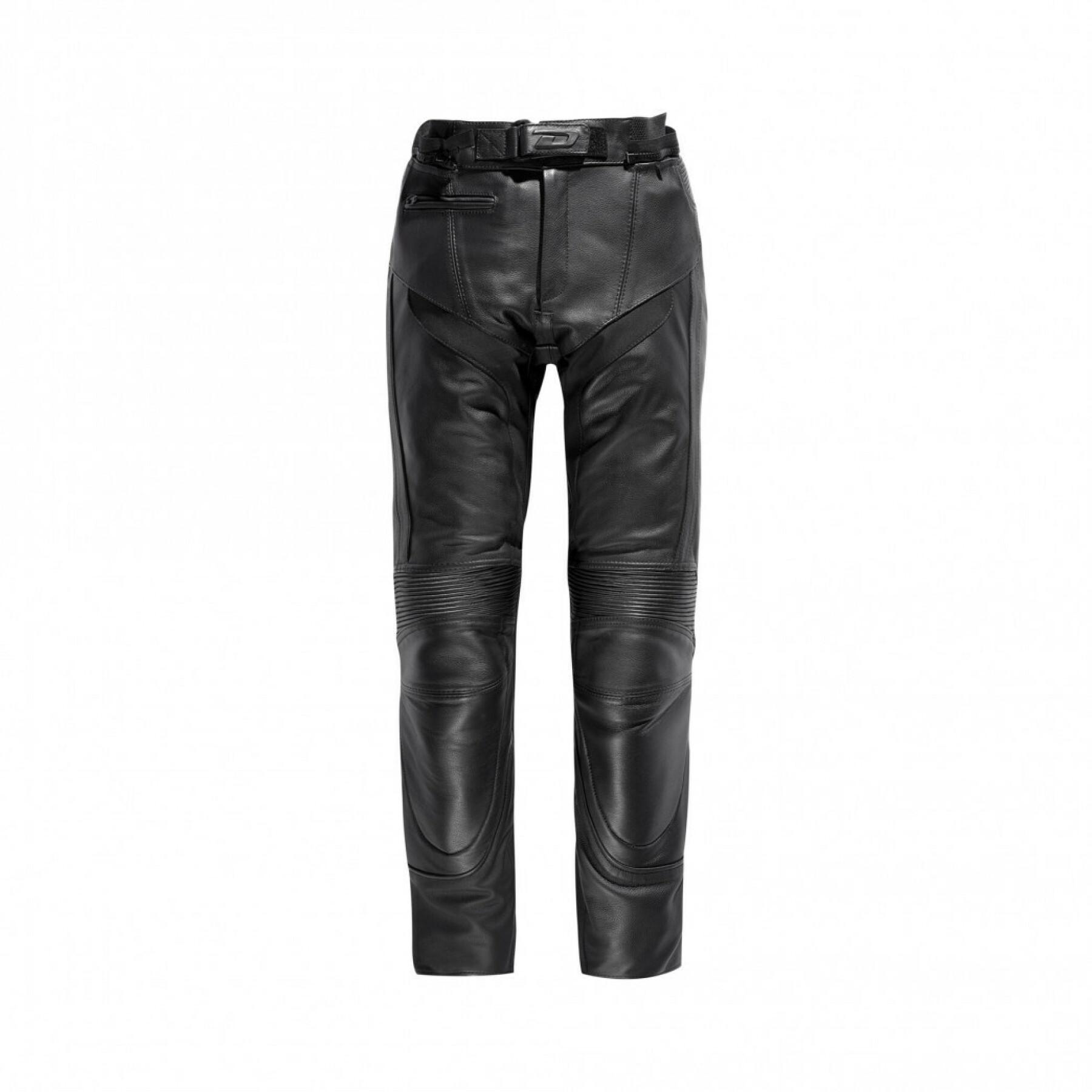 Leather motorcycle pants for women Difi Mondello