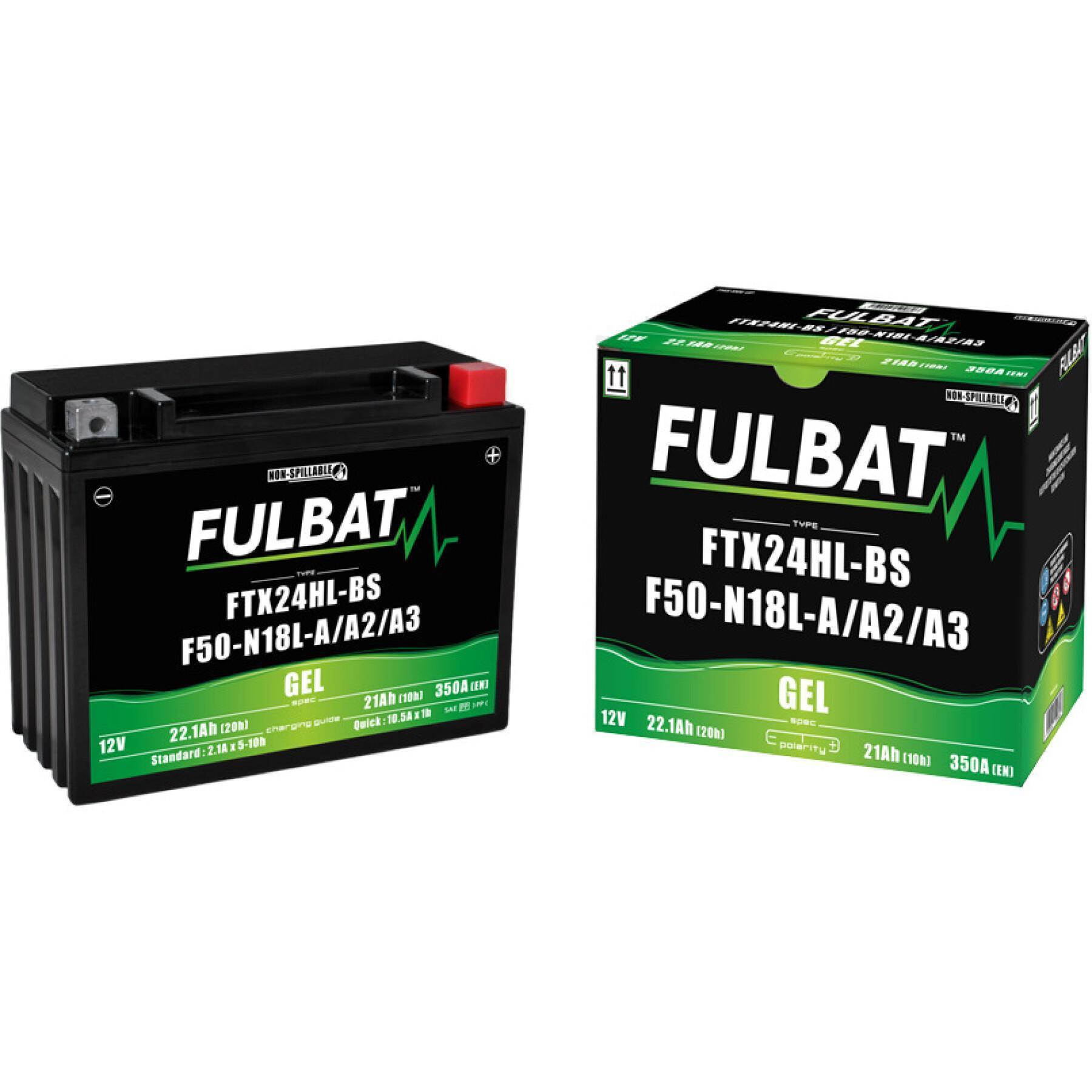 Battery Fulbat FTX24HL-BS/F50-N18L-A3 Gel