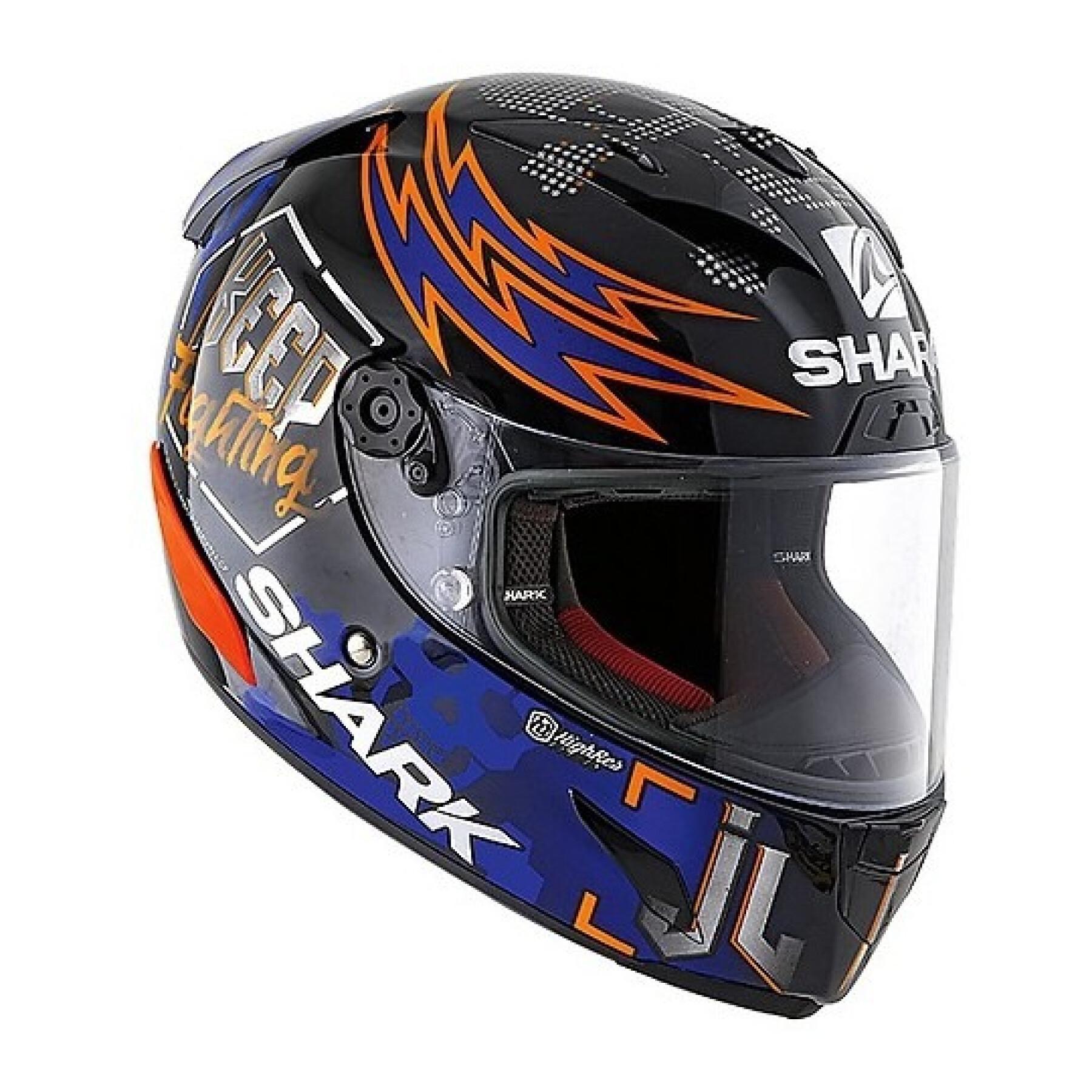 Full face motorcycle helmet Shark race-r pro lorenzo catalunya GP 2019 GP