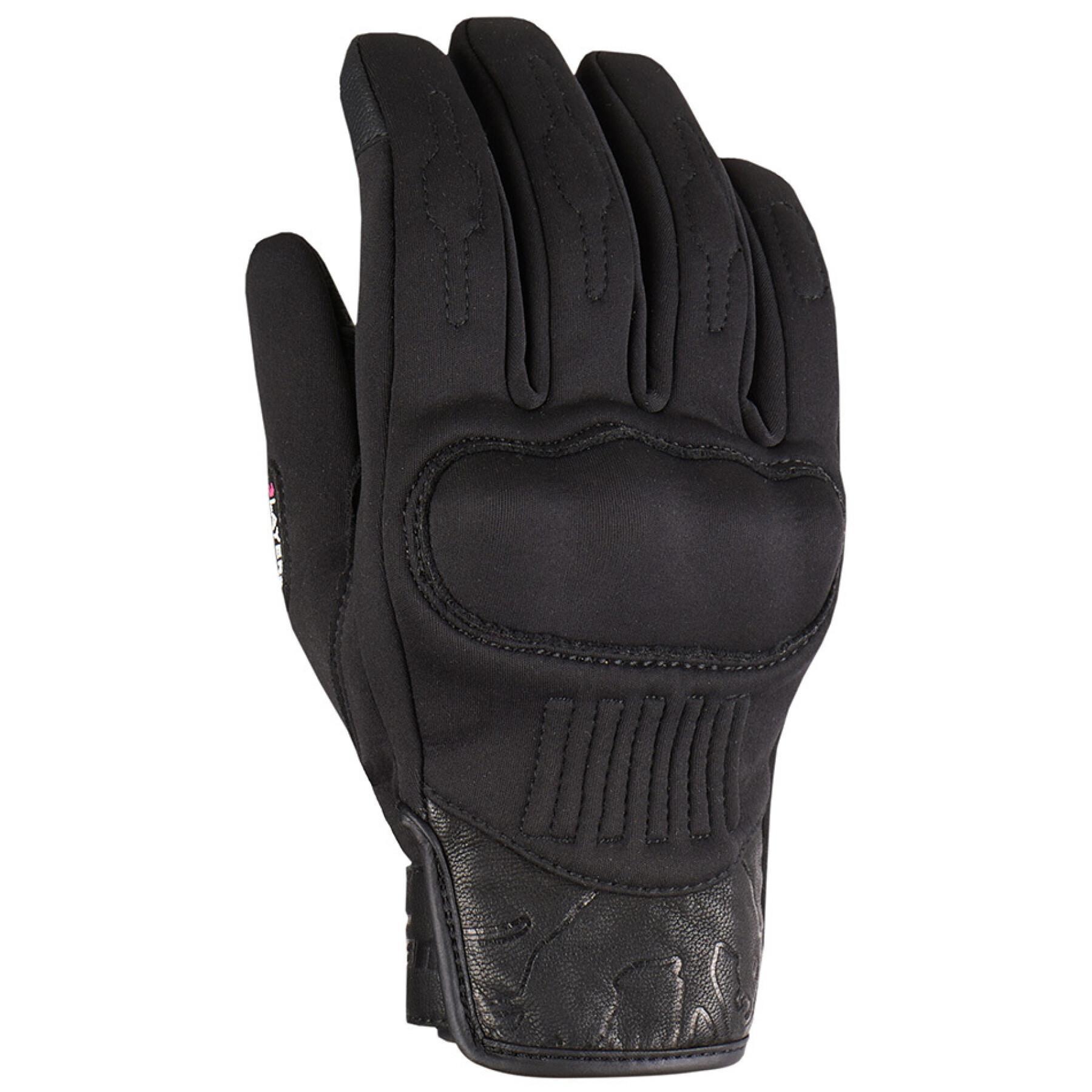 Women's mid-season motorcycle gloves Furygan Td Soft Ld D3O