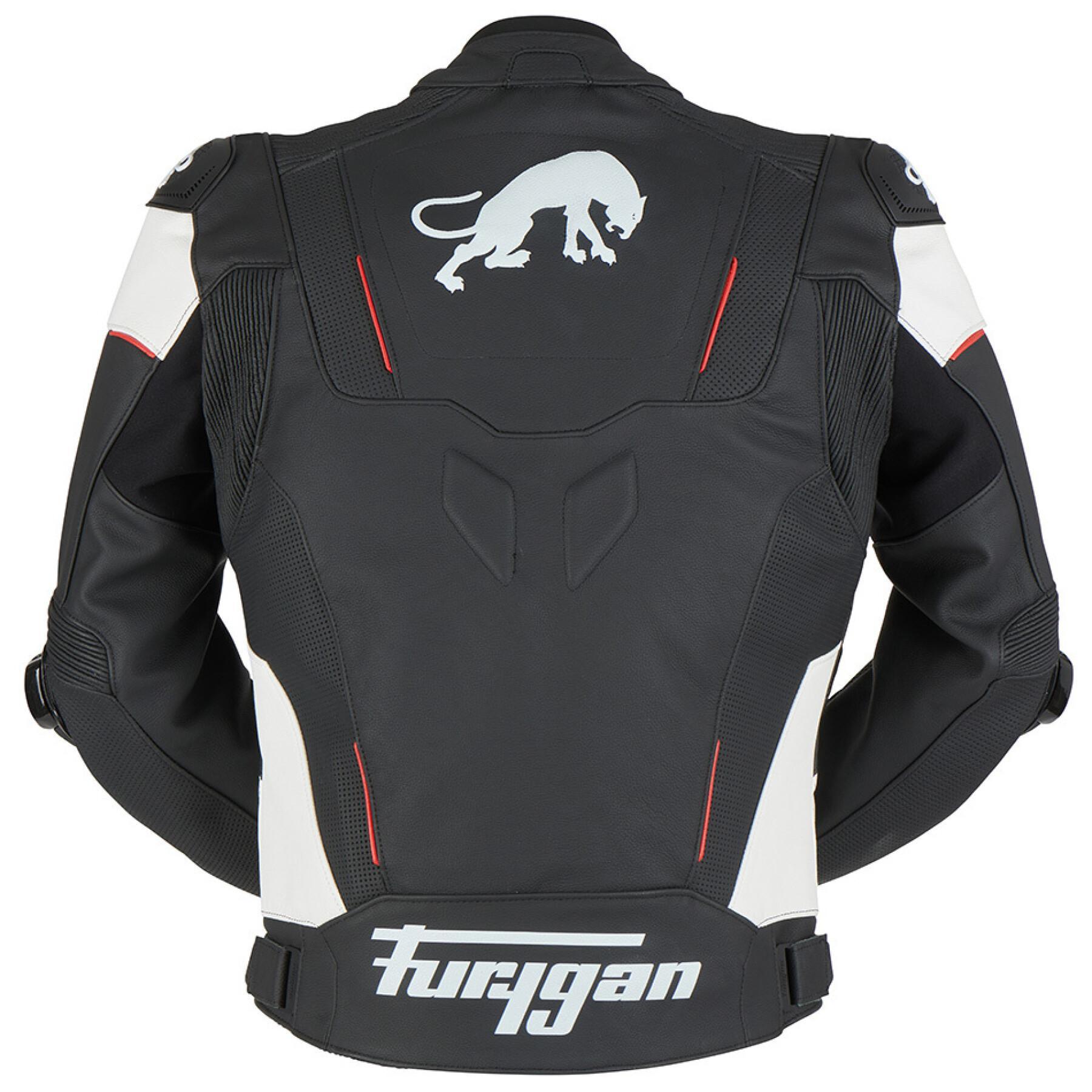 Leather motorcycle jacket Furygan Raptor Evo 2