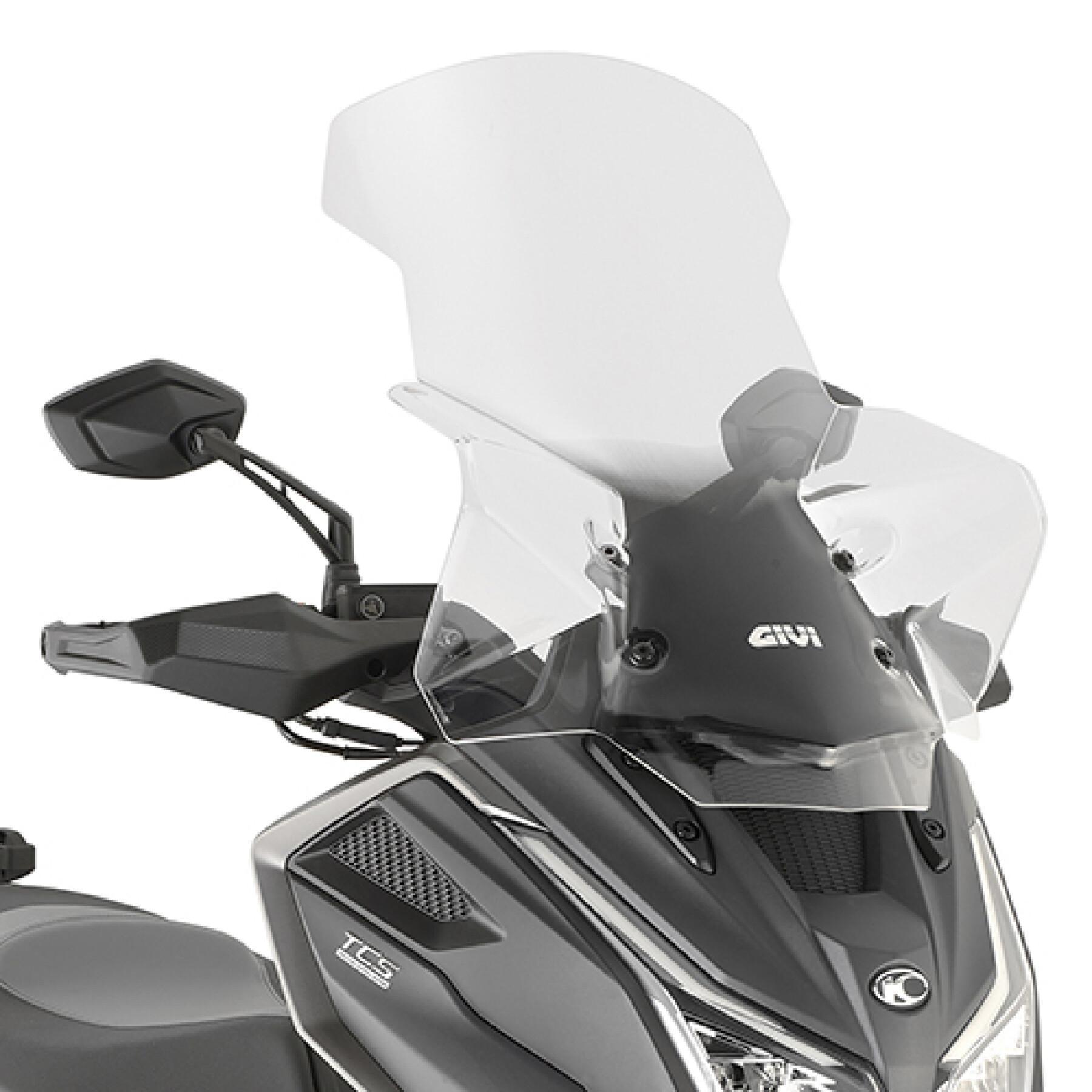 Scooter windshield Givi Kymco Dtx360