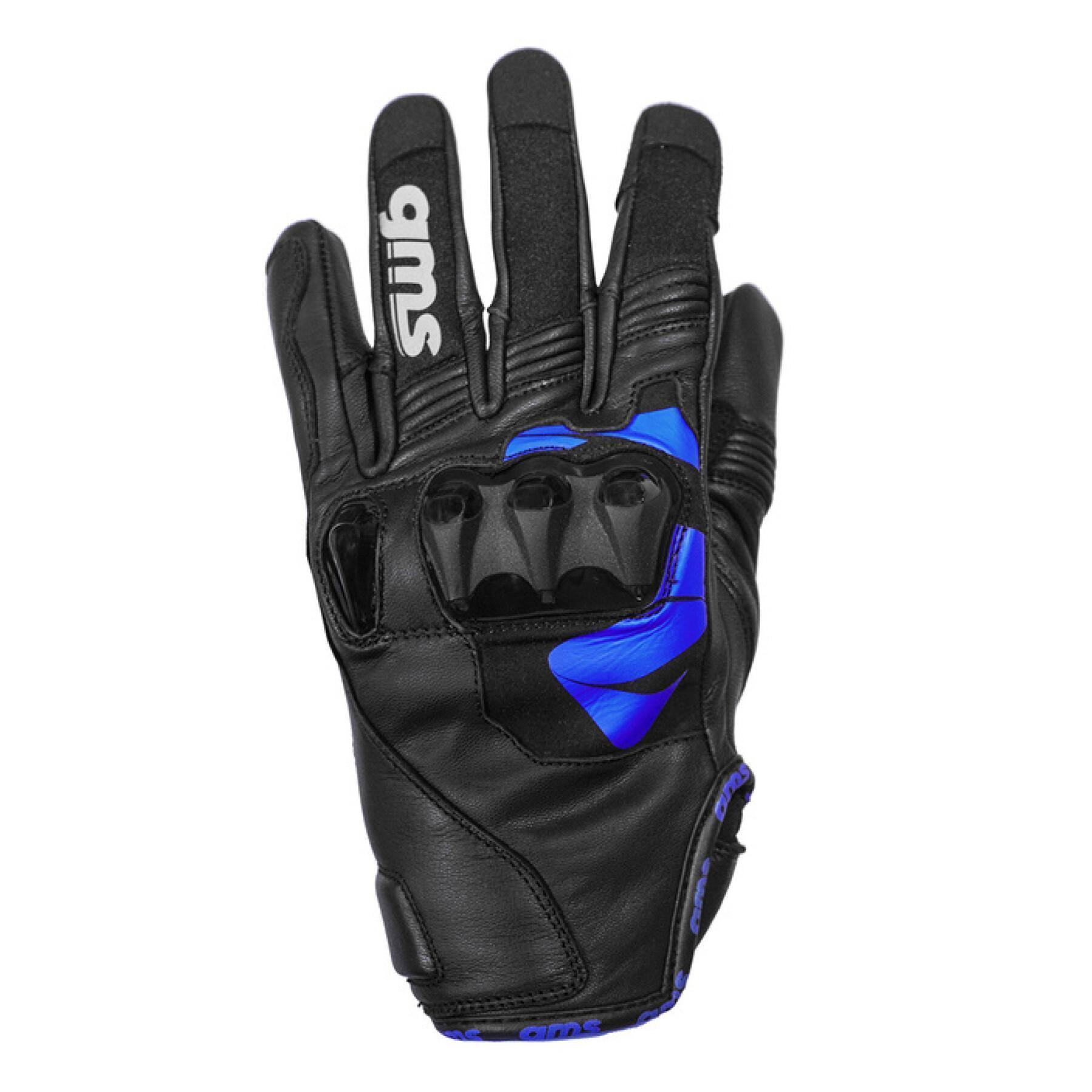 Motorcycle racing gloves GMS Curve