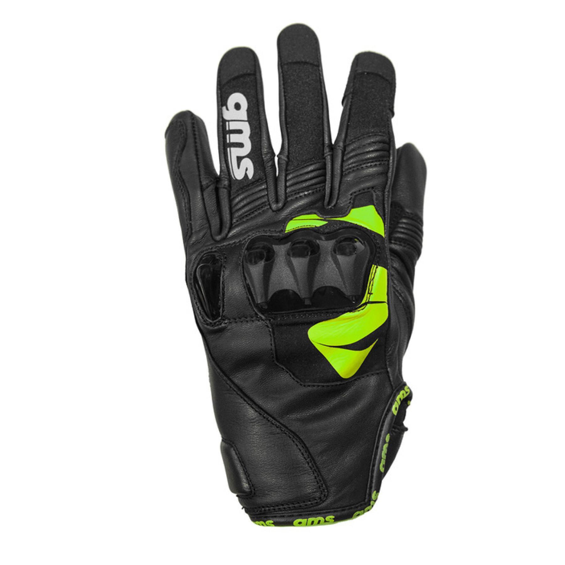 Motorcycle racing gloves GMS Curve