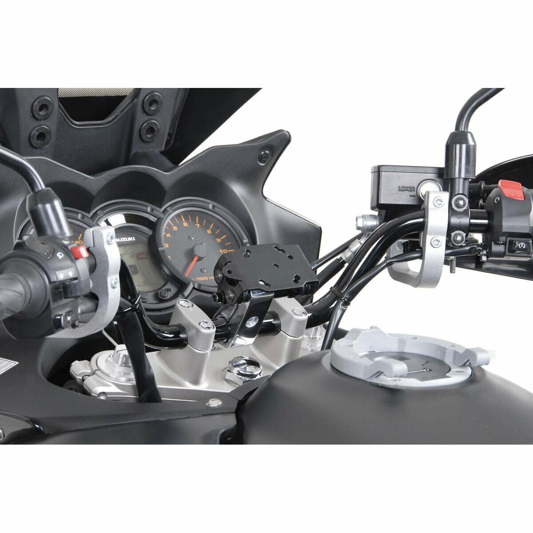 Shock-proof motorcycle gps holder for handlebars SW-Motech 25,4 mm