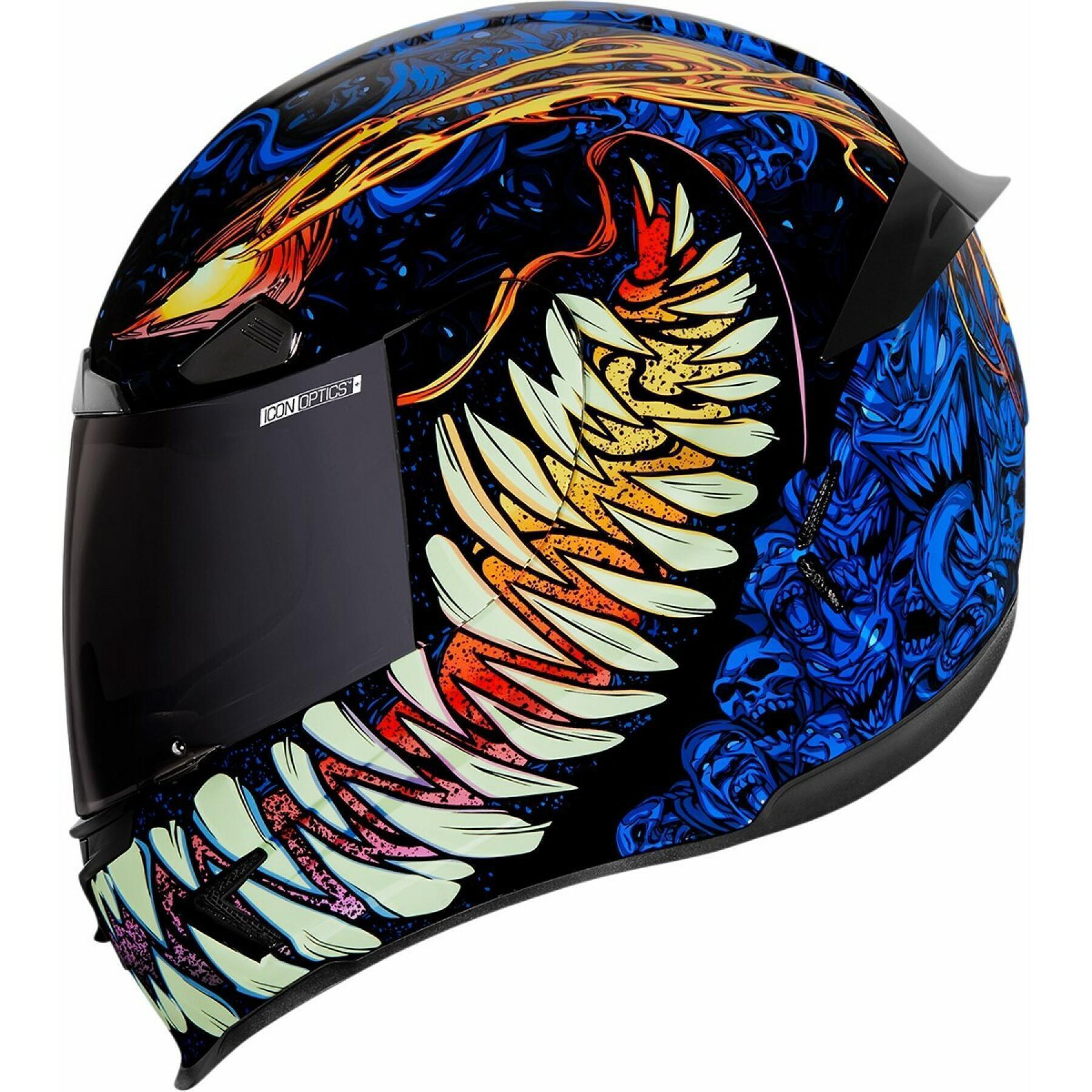 Full face motorcycle helmet Icon Airframe Pro Soulfood