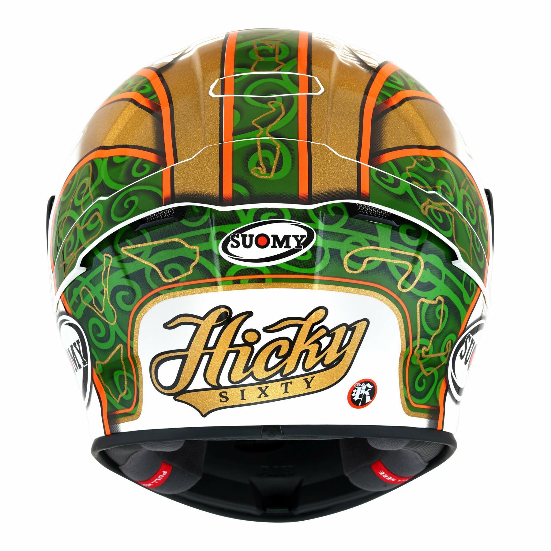 Track helmet Suomy sr-gp hickman replica