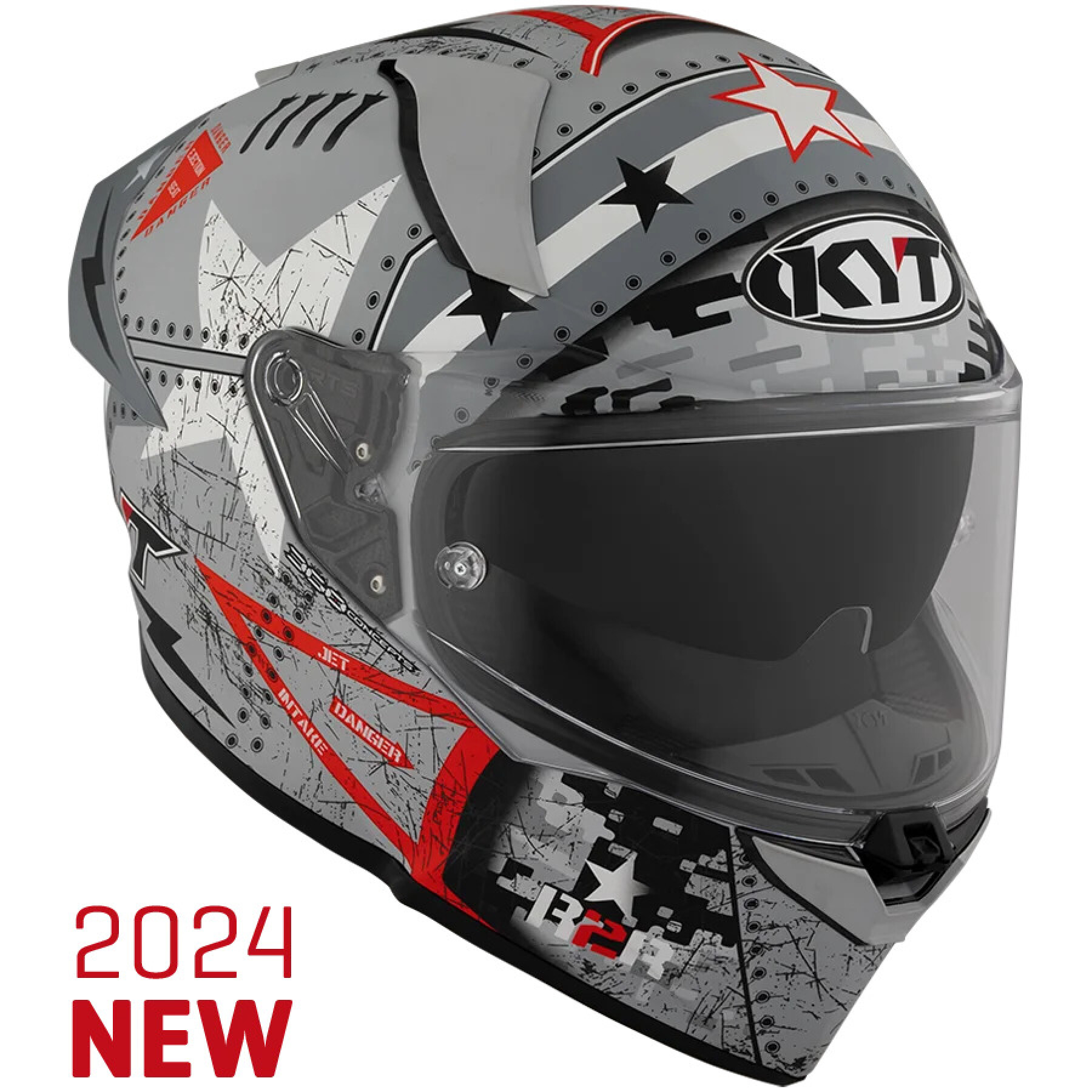 Full face motorcycle helmet Kyt R2R Max Assault