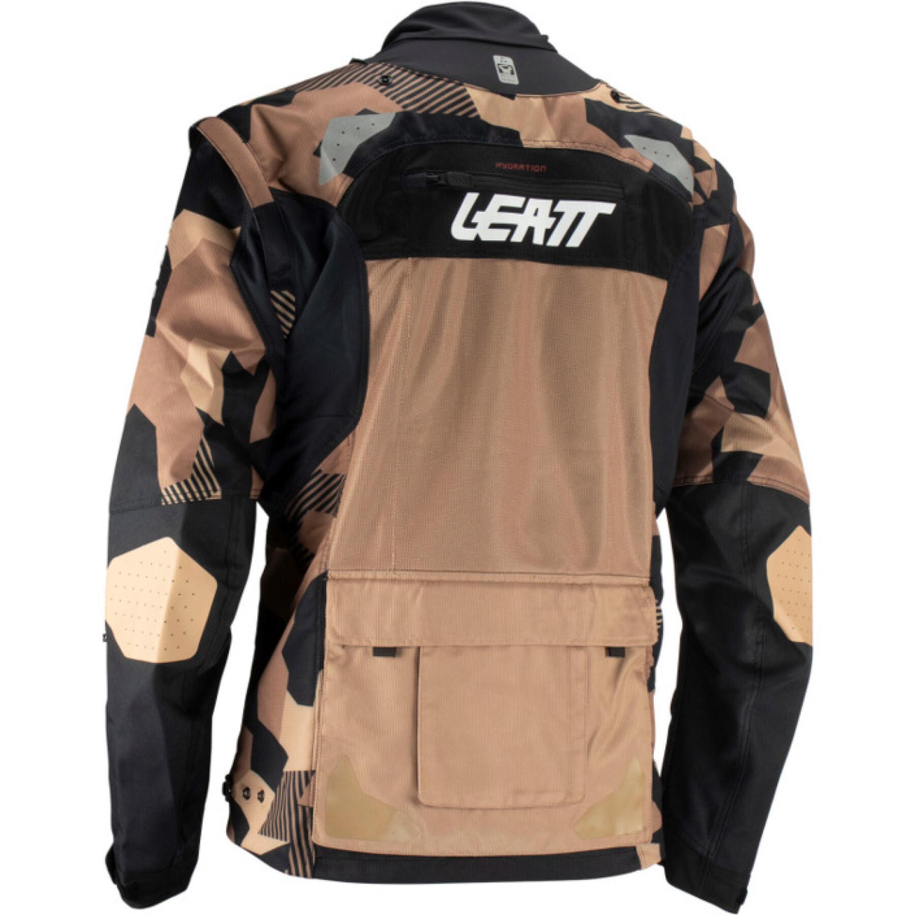 Motorcycle jacket Leatt 4.5 X-Flow Stone