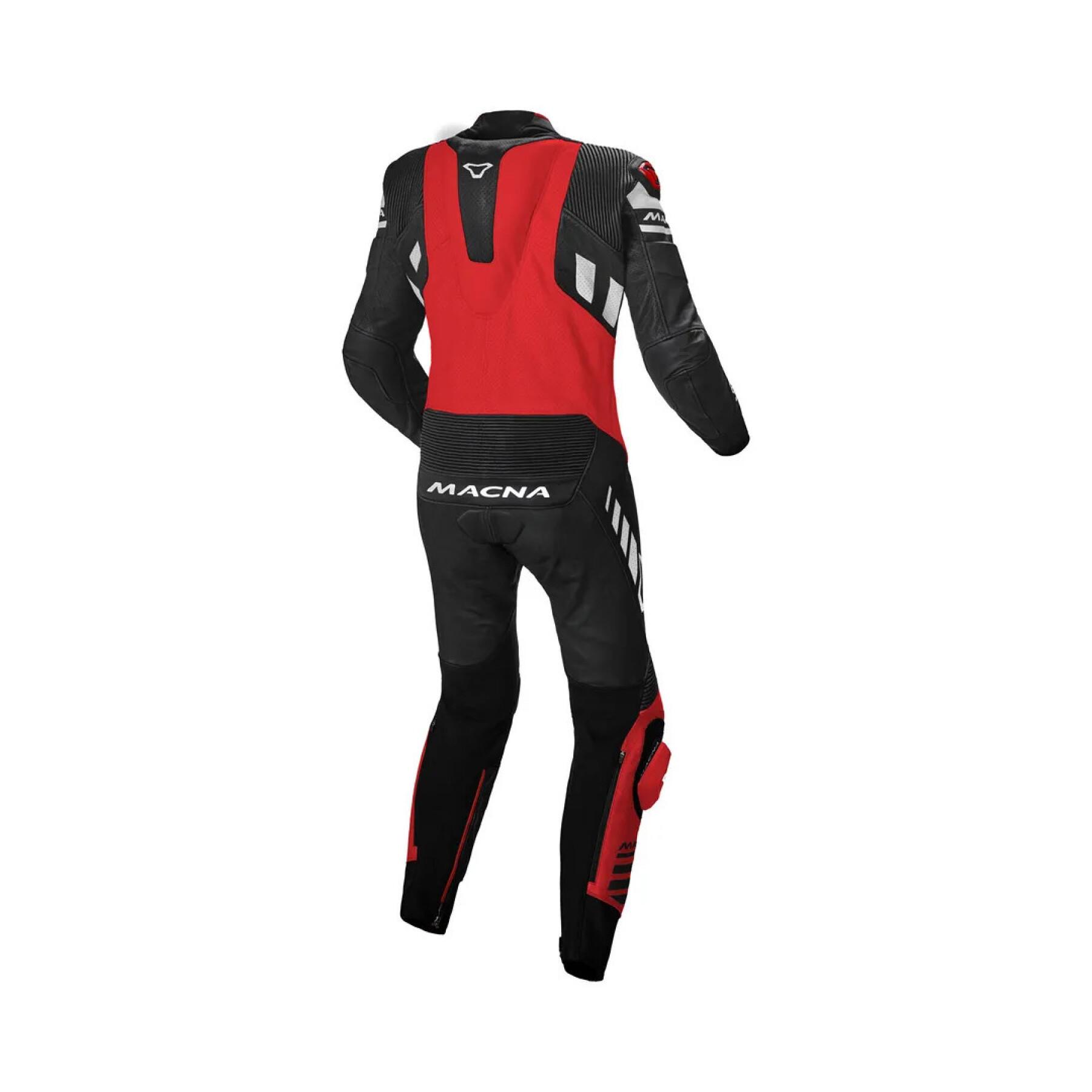 One-piece motorcycle suit Macna Tracktix