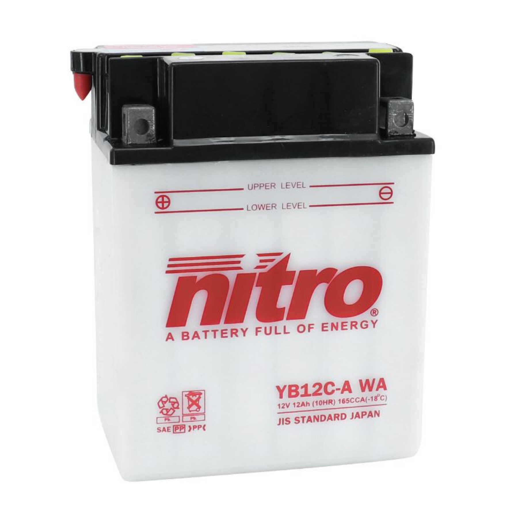 Battery Nitro Nb12c-a 12v 12 Ah
