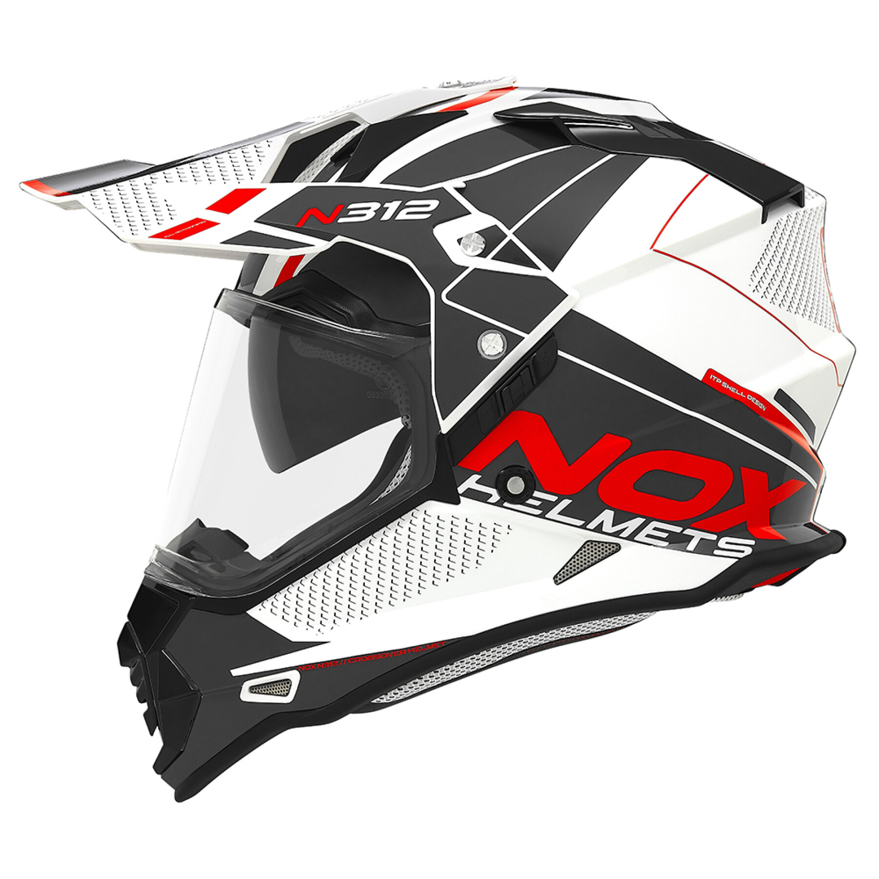 Motorcycle helmet Nox N312 Drone