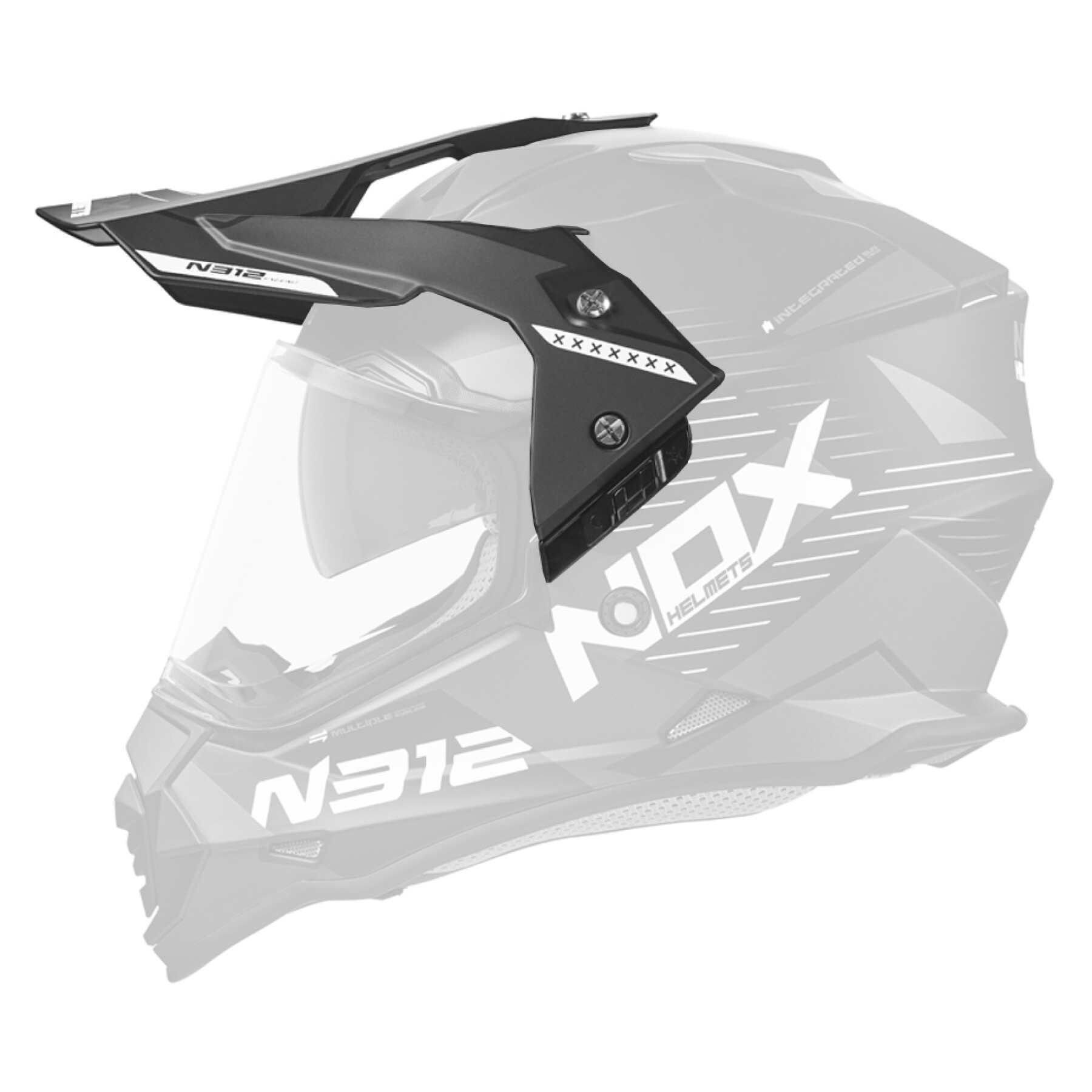 Motorcycle helmet visor Nox 312 Extend