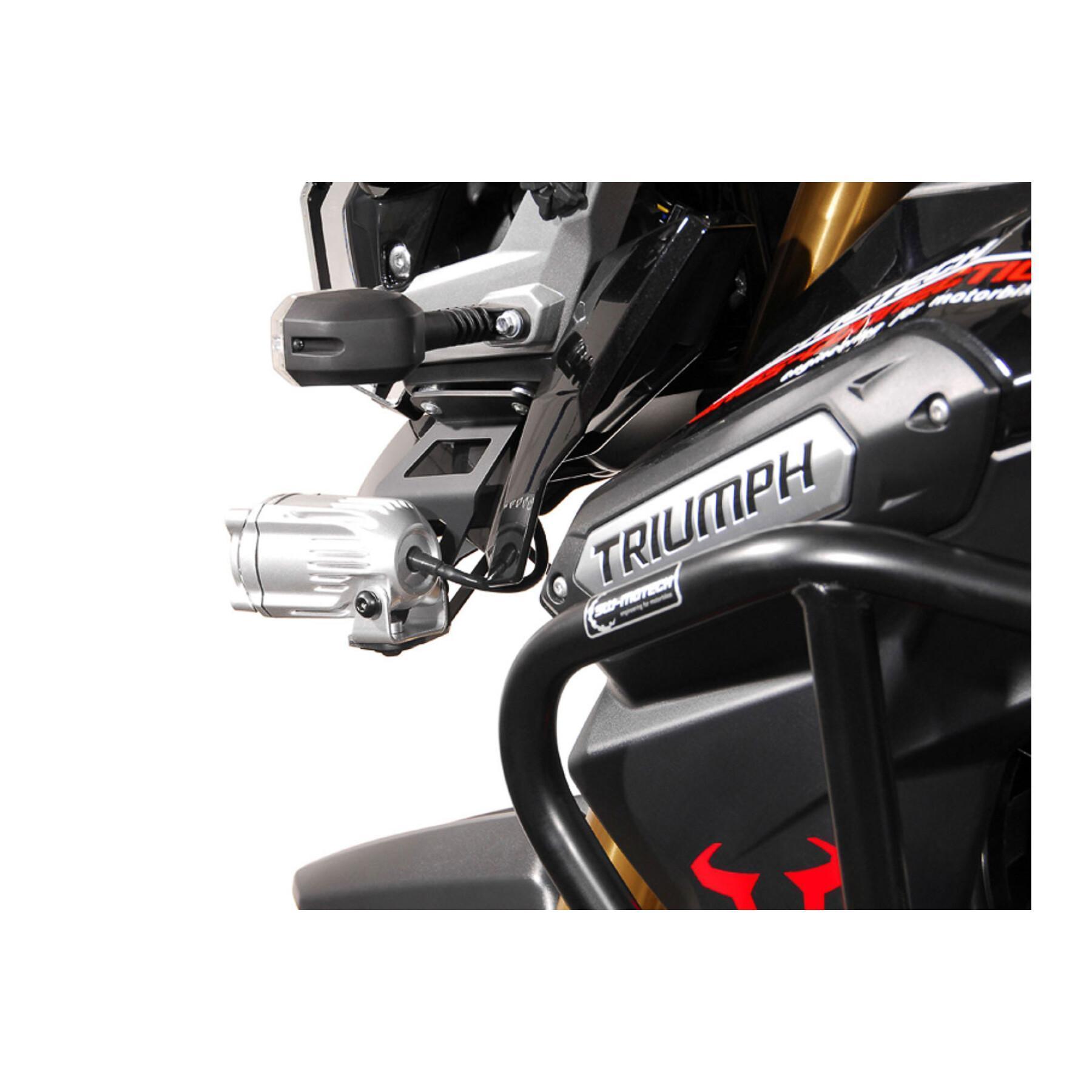Lighting supports for additional lights. triumph tiger 1200 explorer (11-15). SW-Motech